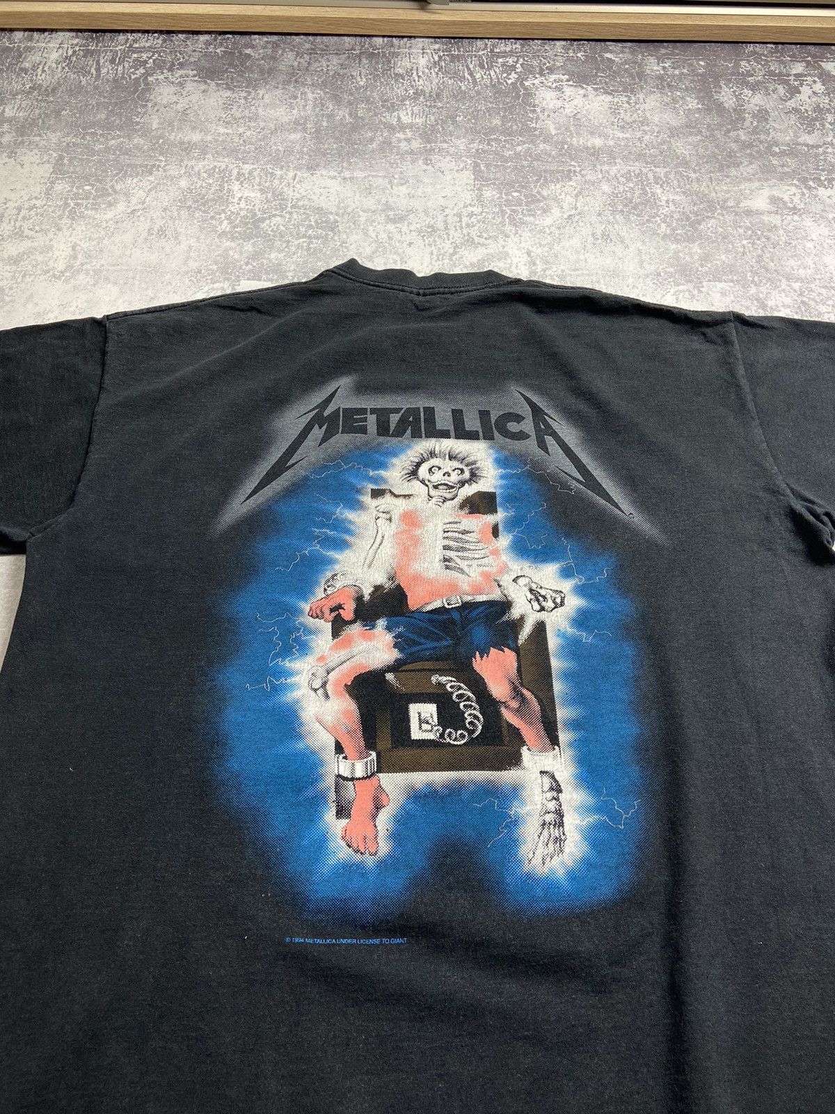 Band Tees Metallica 1994 “Kill ‘Em All” “Ride The Lightning” Band Tee Size US L / EU 52-54 / 3 - 3 Thumbnail