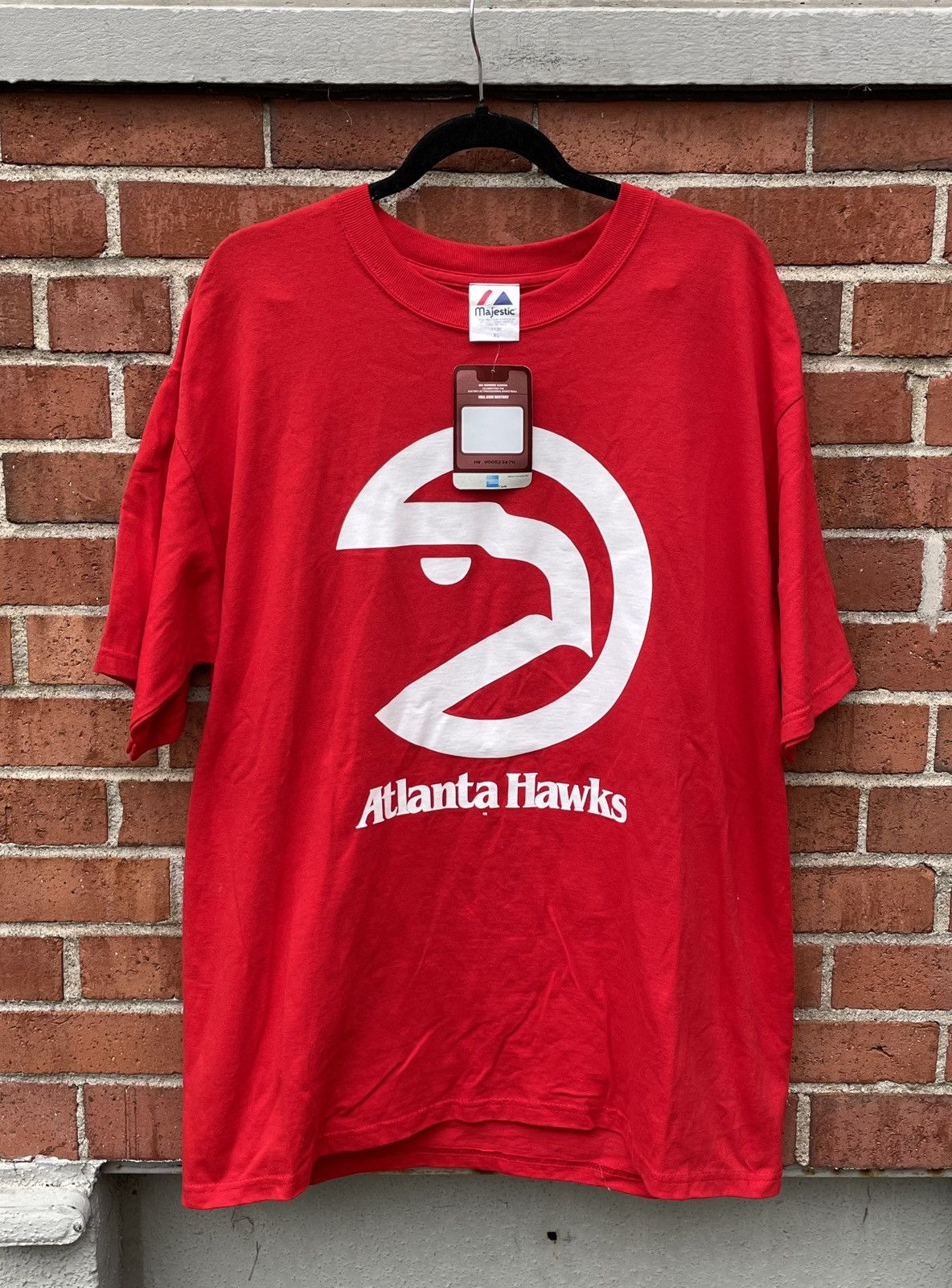 Majestic NWT VTG Majestic ATL Hawks Wilkins Throwback Jersey shirt Size US XL / EU 56 / 4 - 1 Thumbnail