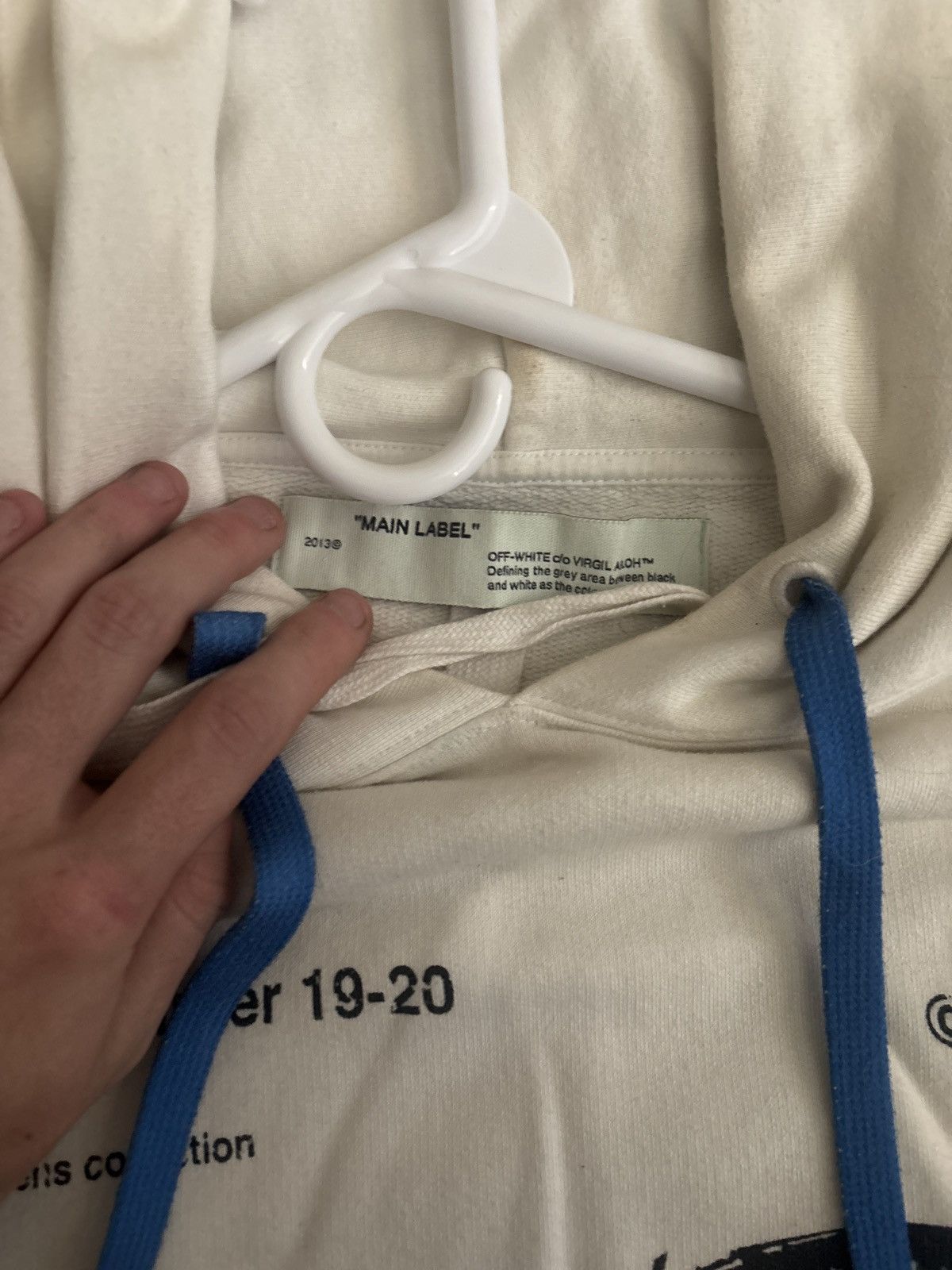 Off-White 2013 off-white fall/winter industrial hoodie Size US L / EU 52-54 / 3 - 1 Thumbnail