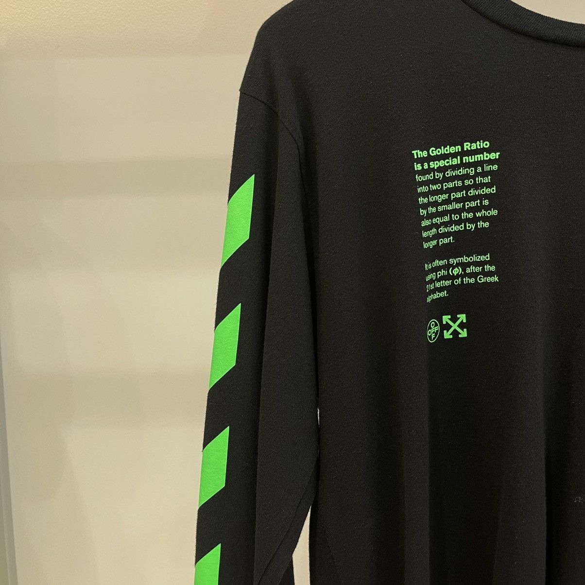 Off-White Off-White Pascal Golden Ratio Painting Longsleeve Size US XL / EU 56 / 4 - 2 Thumbnail