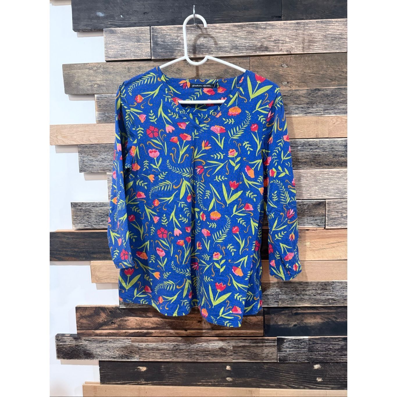 Guru Gudrun Sjödén long-sleeve top boho lagenlook size Medium Size M / US 6-8 / IT 42-44 - 1 Thumbnail