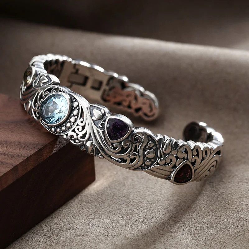 Jewelry Hollow Carved Bracelet Size ONE SIZE - 5 Thumbnail