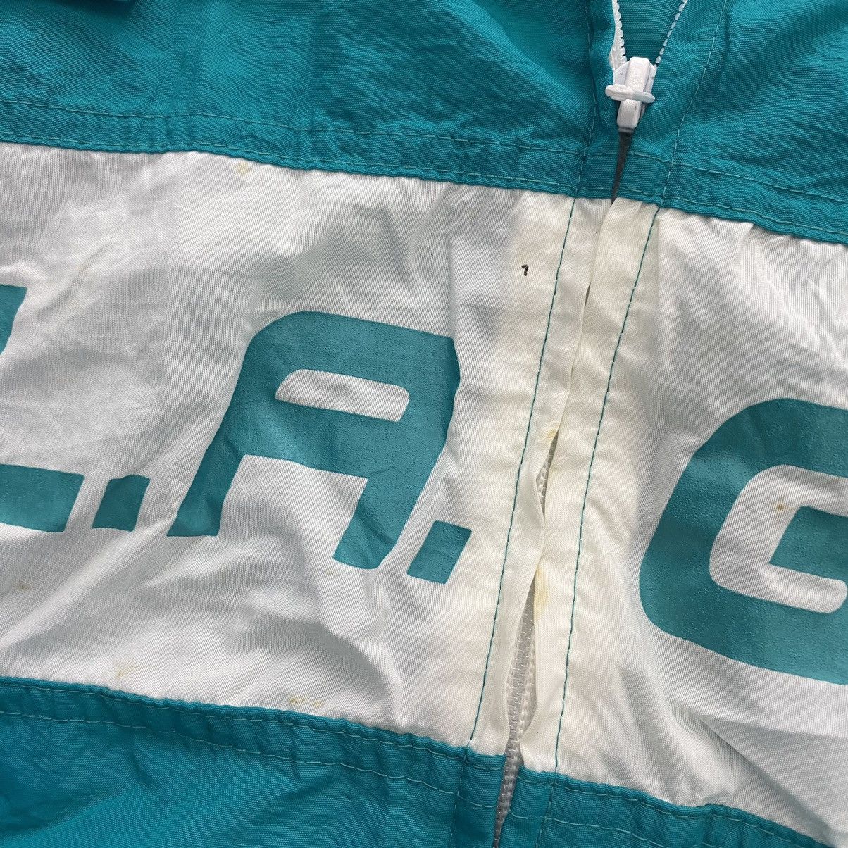 La Gear × Vintage Vintage 90s LA GEAR Ski Skateboard Brand Print Turqoise Size US S / EU 44-46 / 1 - 6 Thumbnail