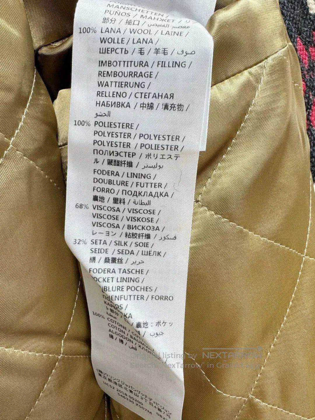 Gucci Gucci Men's Monogram Jacket. Size US M / EU 48-50 / 2 - 9 Thumbnail