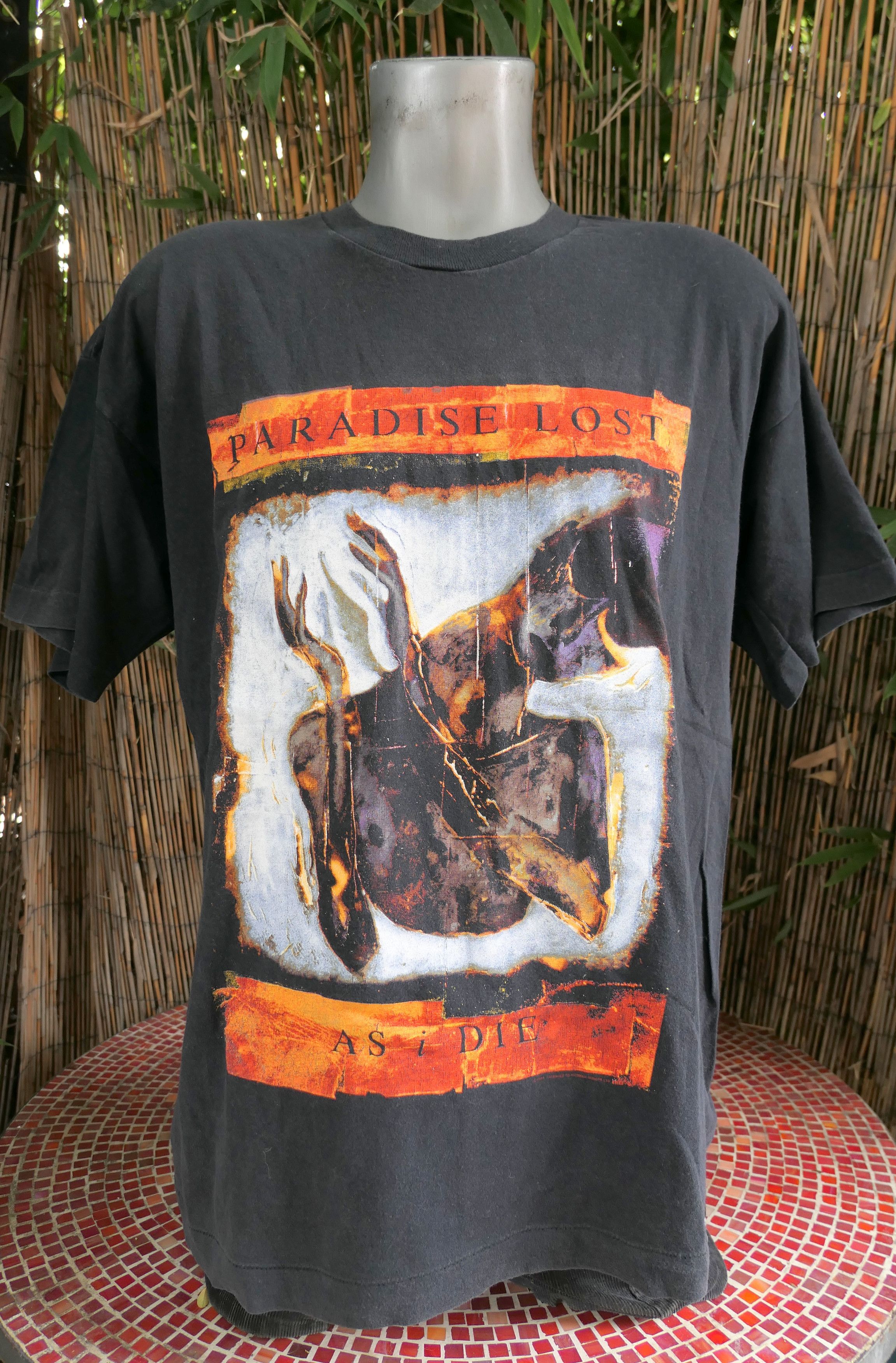 Vintage 90's Vintage 1992 PARADISE LOST As I Die T Shirt XL Size US XL / EU 56 / 4 - 2 Thumbnail