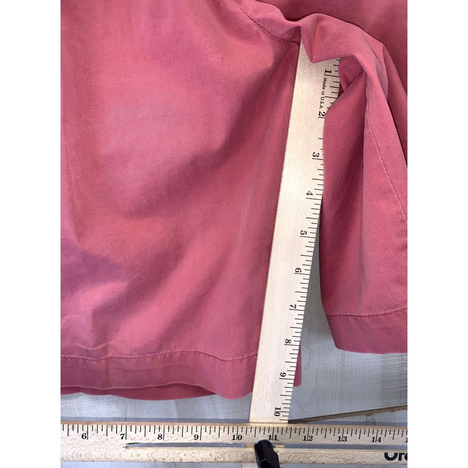 Polo Ralph Lauren VINTAGE Polo Ralph Lauren Tyler Short Chino Shorts Mens 34 Red Pleated Logo 90s American Casual Vintage Mens Size US S / EU 44-46 / 1 - 4 Thumbnail