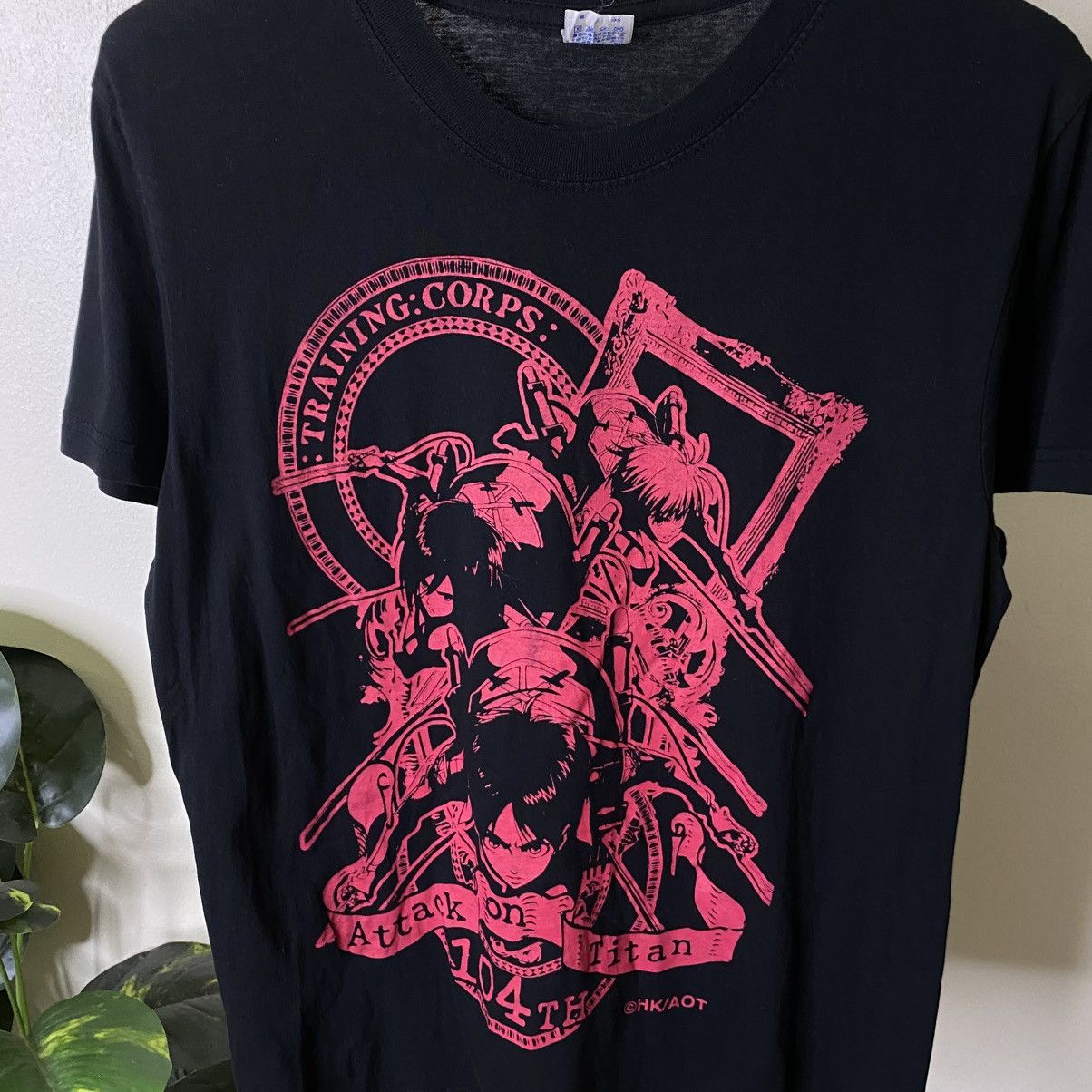 Anime Y2K Attack On Titan Japanese Manga Series Anime T Shirt Size US M / EU 48-50 / 2 - 2 Thumbnail