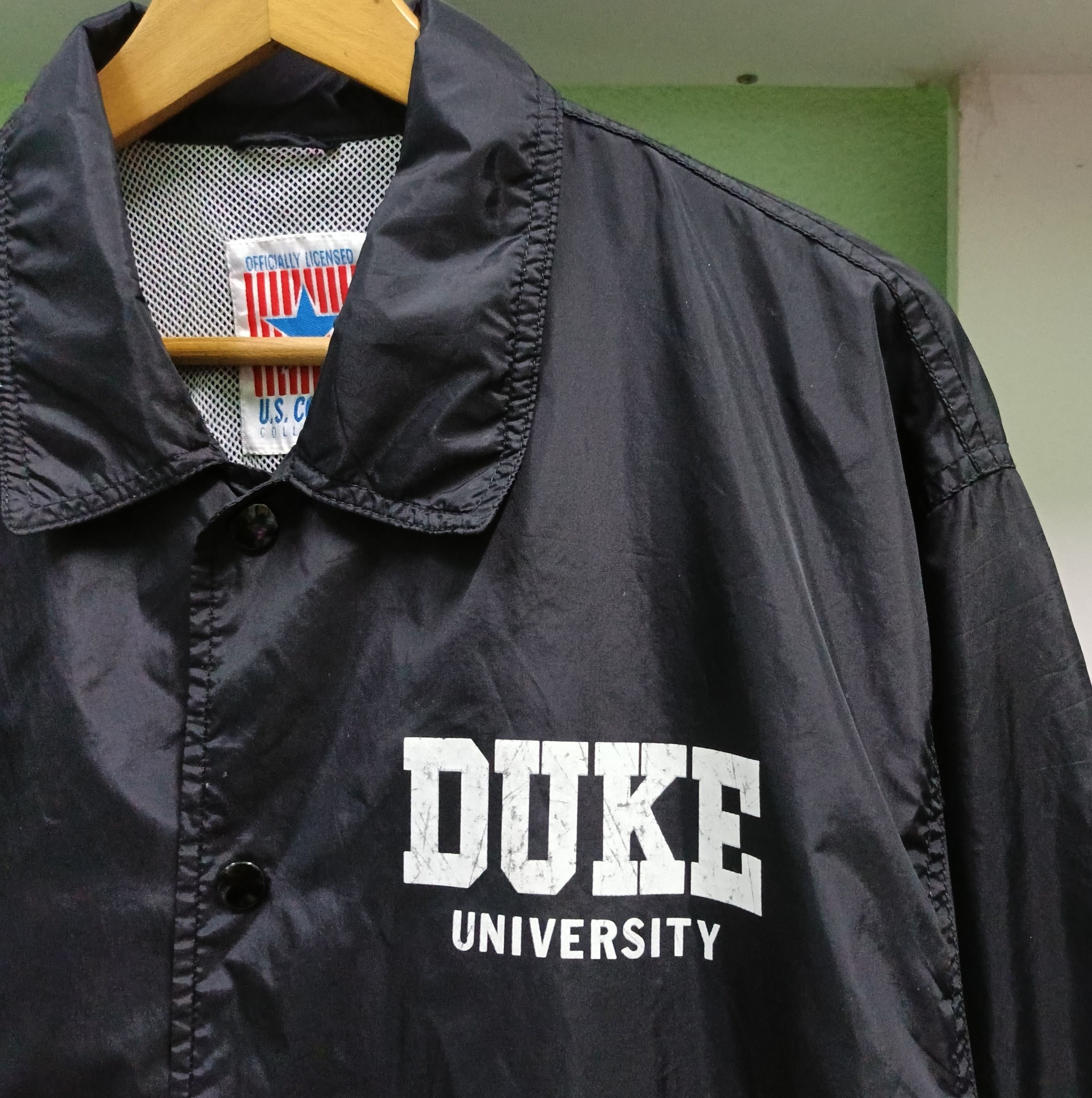 Vintage Vintage Duke University U.S College Coach Jacket Size US L / EU 52-54 / 3 - 4 Thumbnail