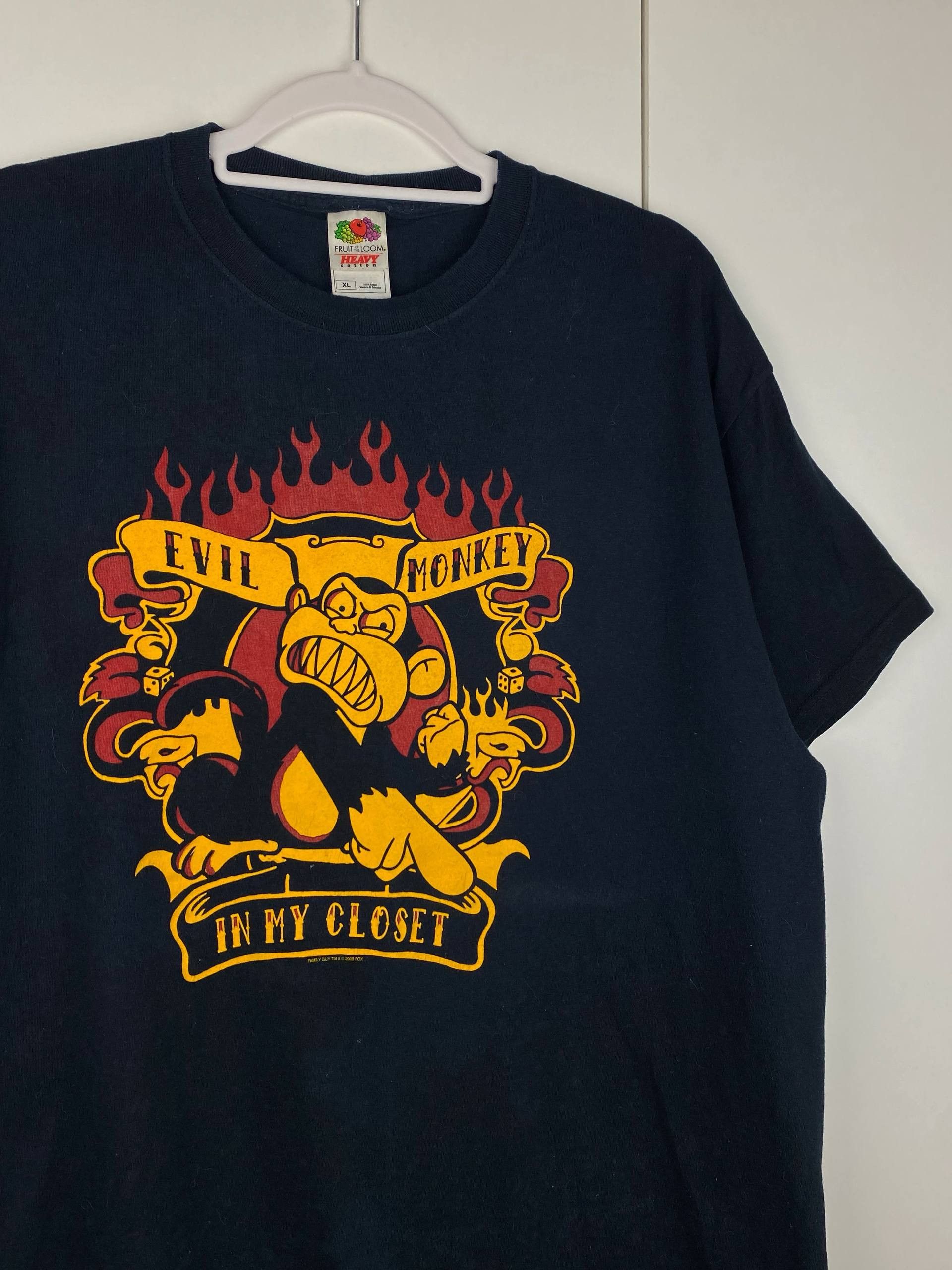 Cartoon Network Vintage Family Guy 2008 Evil Monkey 00s Graphic Tee Size US XL / EU 56 / 4 - 4 Thumbnail