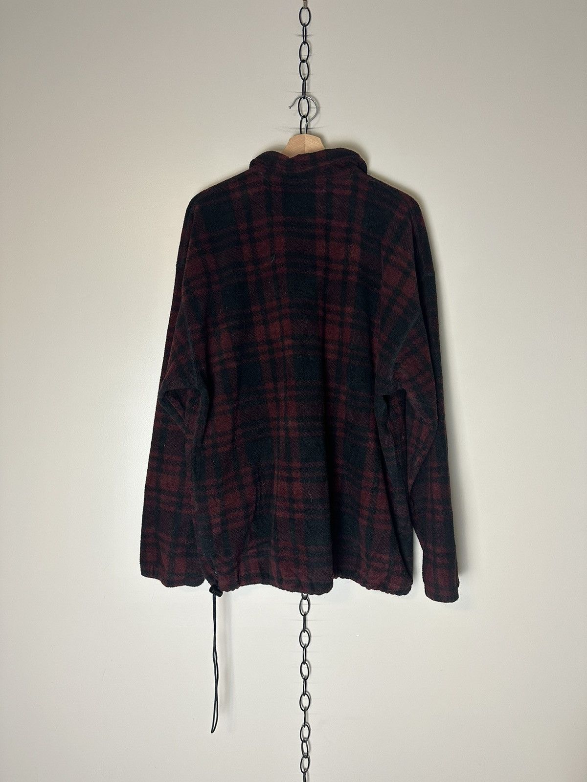 Vintage Vintage Muskoka 1/4 Zip-up Plaid Fleece Size XL Size US XL / EU 56 / 4 - 2 Thumbnail