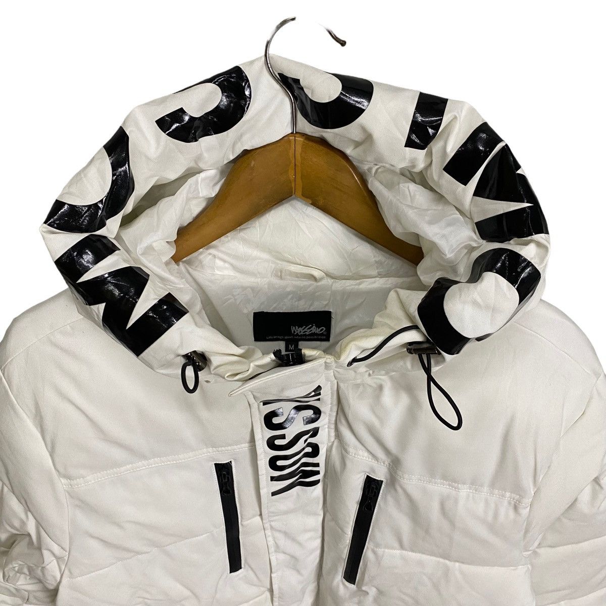 Mossimo MOSSIMO Logo Middle Padded Hooded Blouson Size US M / EU 48-50 / 2 - 12 Thumbnail