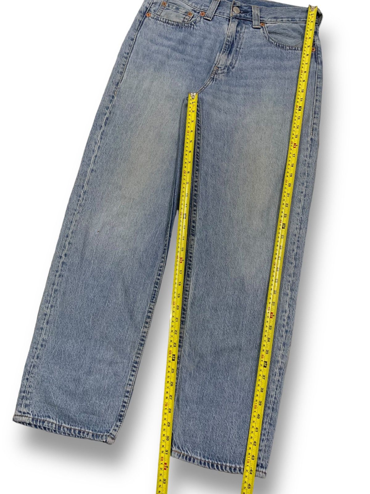 Levi's Vintage Clothing Vintage Y2K Levis Big E Stay Loose Straight Blue Wash Jeans Size US 34 / EU 50 - 16 Thumbnail