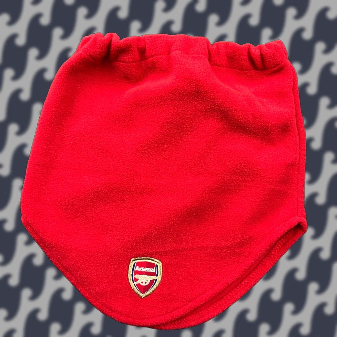 Puma PUMA Arsenal Neck Warmer Snood Tube Scarf One Size Red Fleece Thermal Quick Dry Unisex Adults Balaclava Sports Utility Size ONE SIZE - 1 Thumbnail