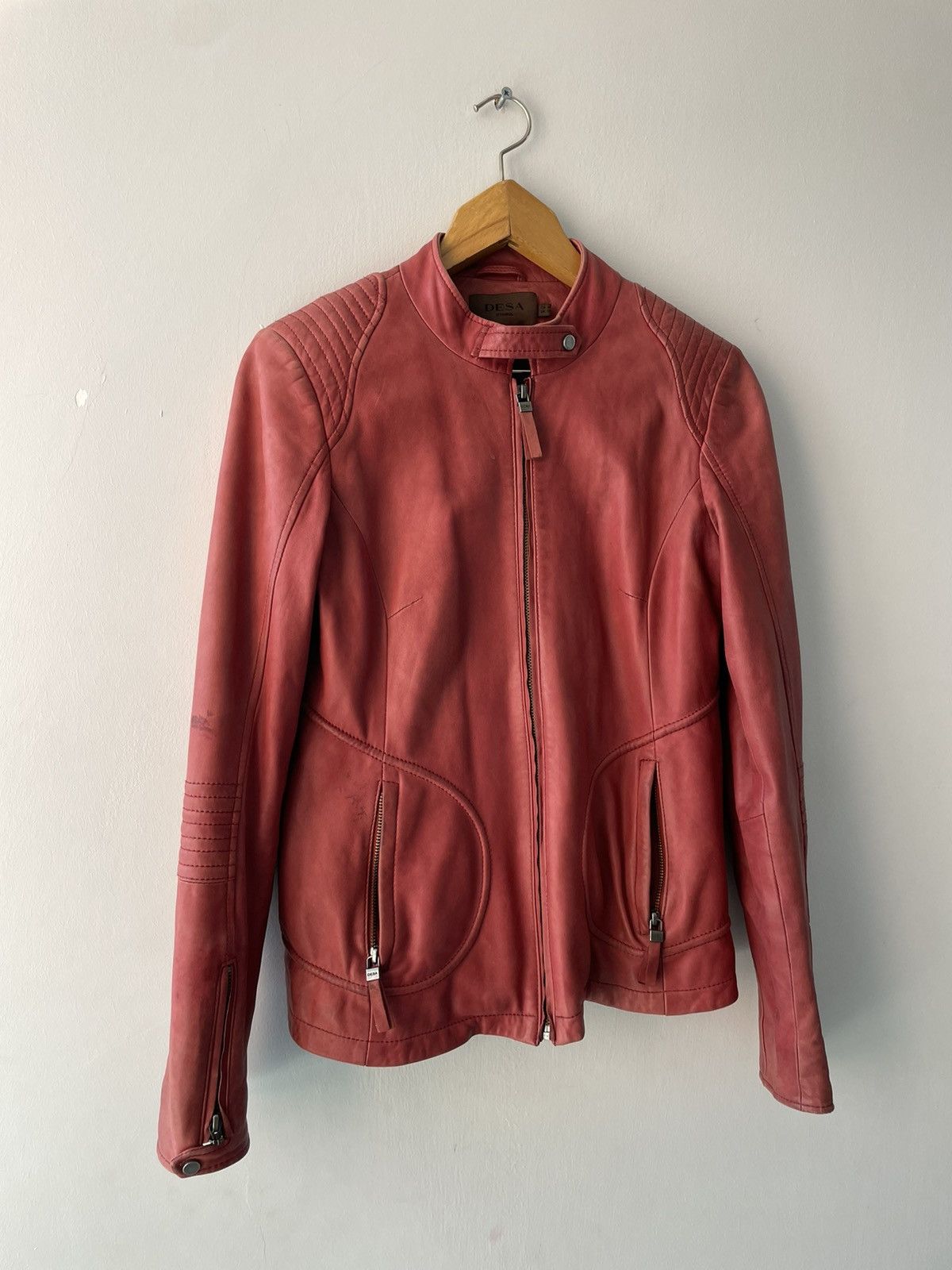 Vintage Desa leather jacket Size M / US 6-8 / IT 42-44 - 6 Thumbnail