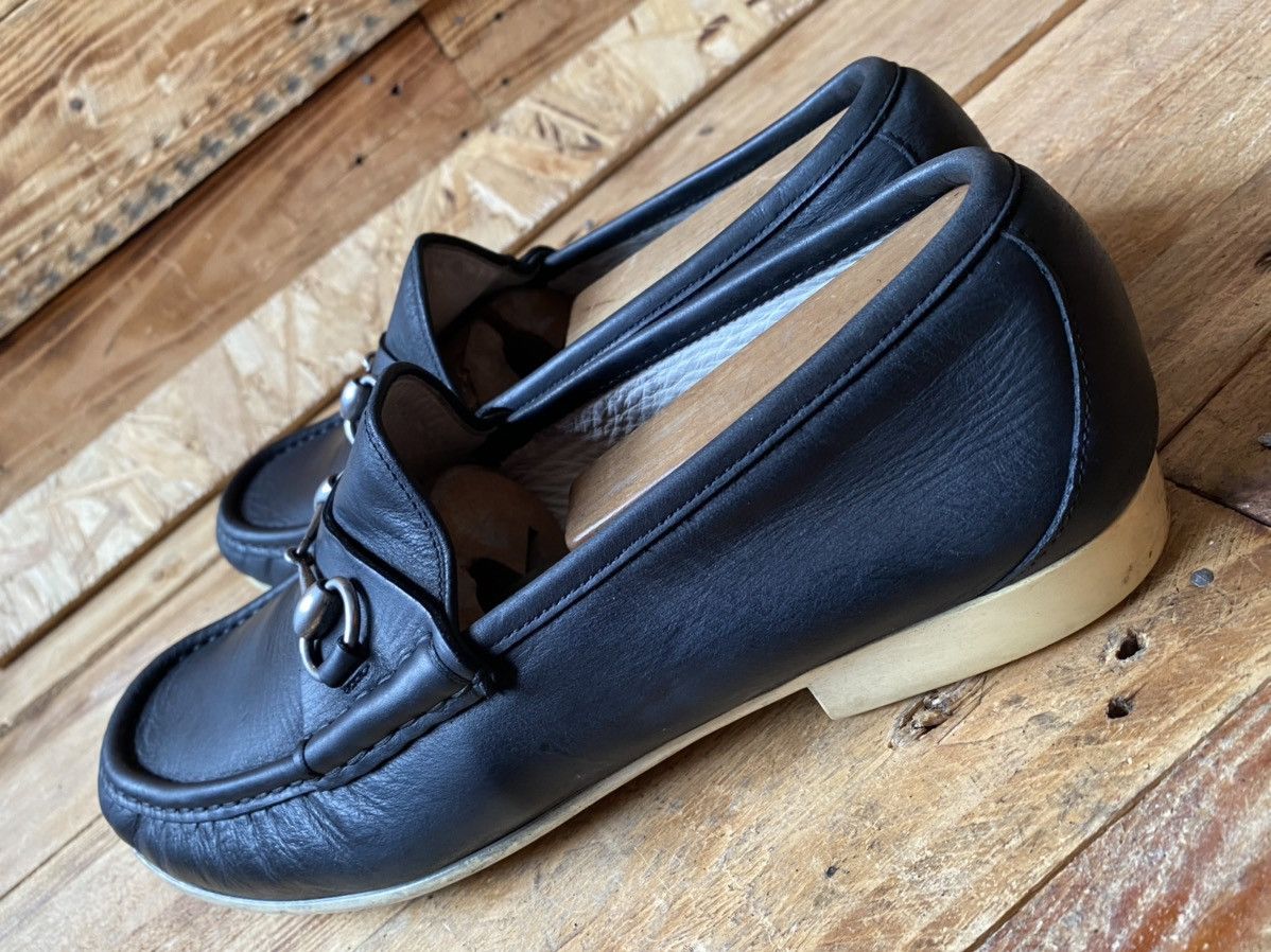 Gucci Gucci horsebit black leather loafers Uksz 8.5 US9 Size US 9.5 / EU 42-43 - 6 Thumbnail