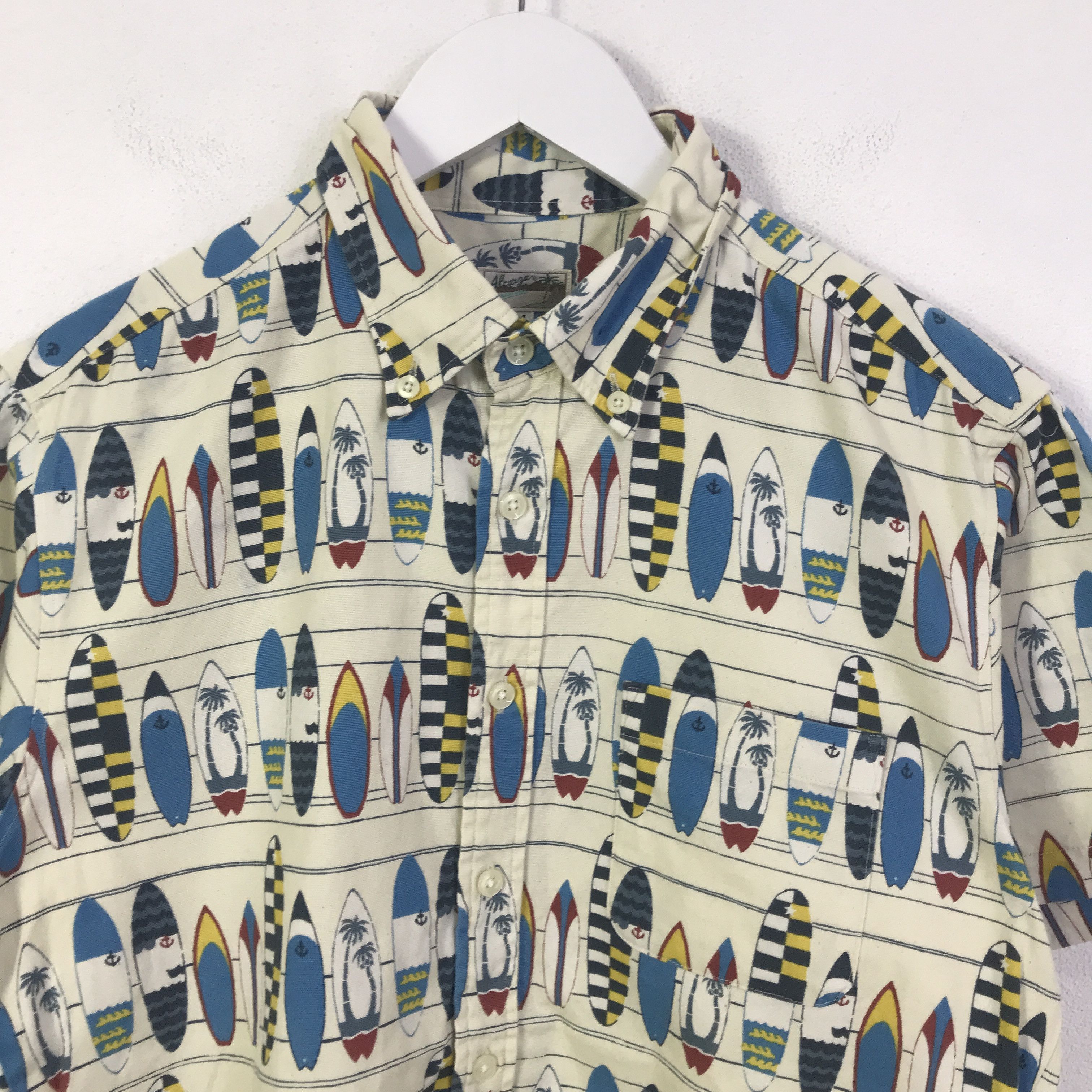 Reyn Spooner Japan Reyn spooner deign Hawaii button up shirts K93B22 Size US M / EU 48-50 / 2 - 2 Thumbnail