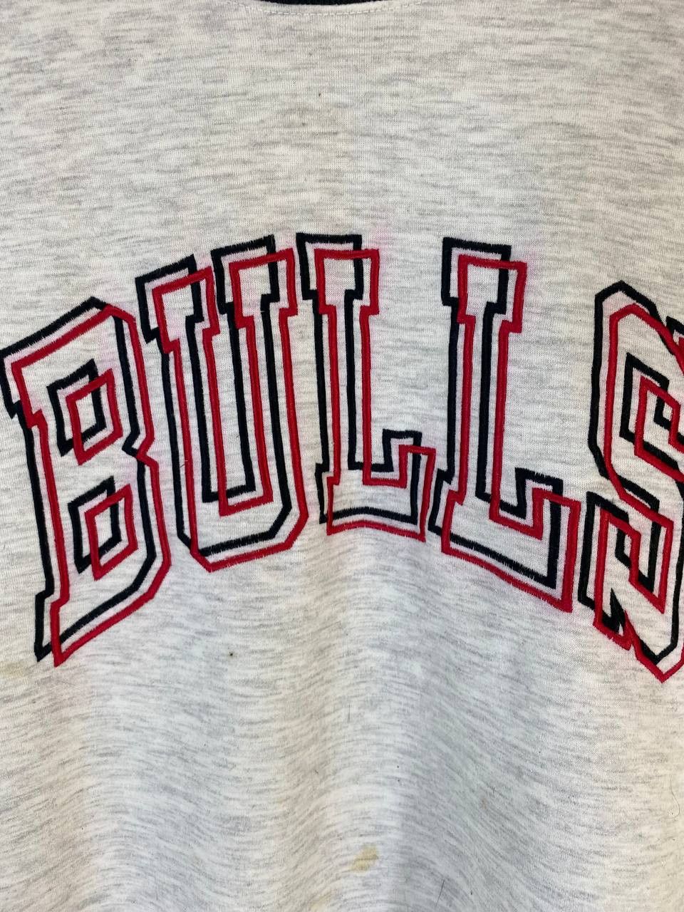 NBA vintage chicago bulls sweatshirt embroided Size US M / EU 48-50 / 2 - 2 Thumbnail