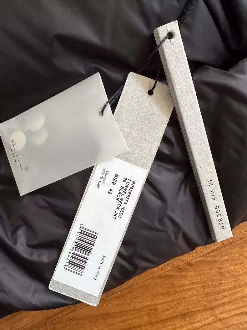 Rick Owens Rick Owens RO 22FW Funnel Neck Jacket-2505 Size US M / EU 48-50 / 2 - 7 Thumbnail