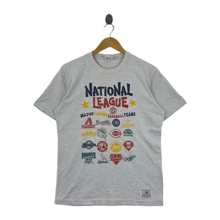 MLB MLB MAJOR LEAGUE BASEBALL Team Logo Tee Shirt Size US M / EU 48-50 / 2 - 1 Thumbnail