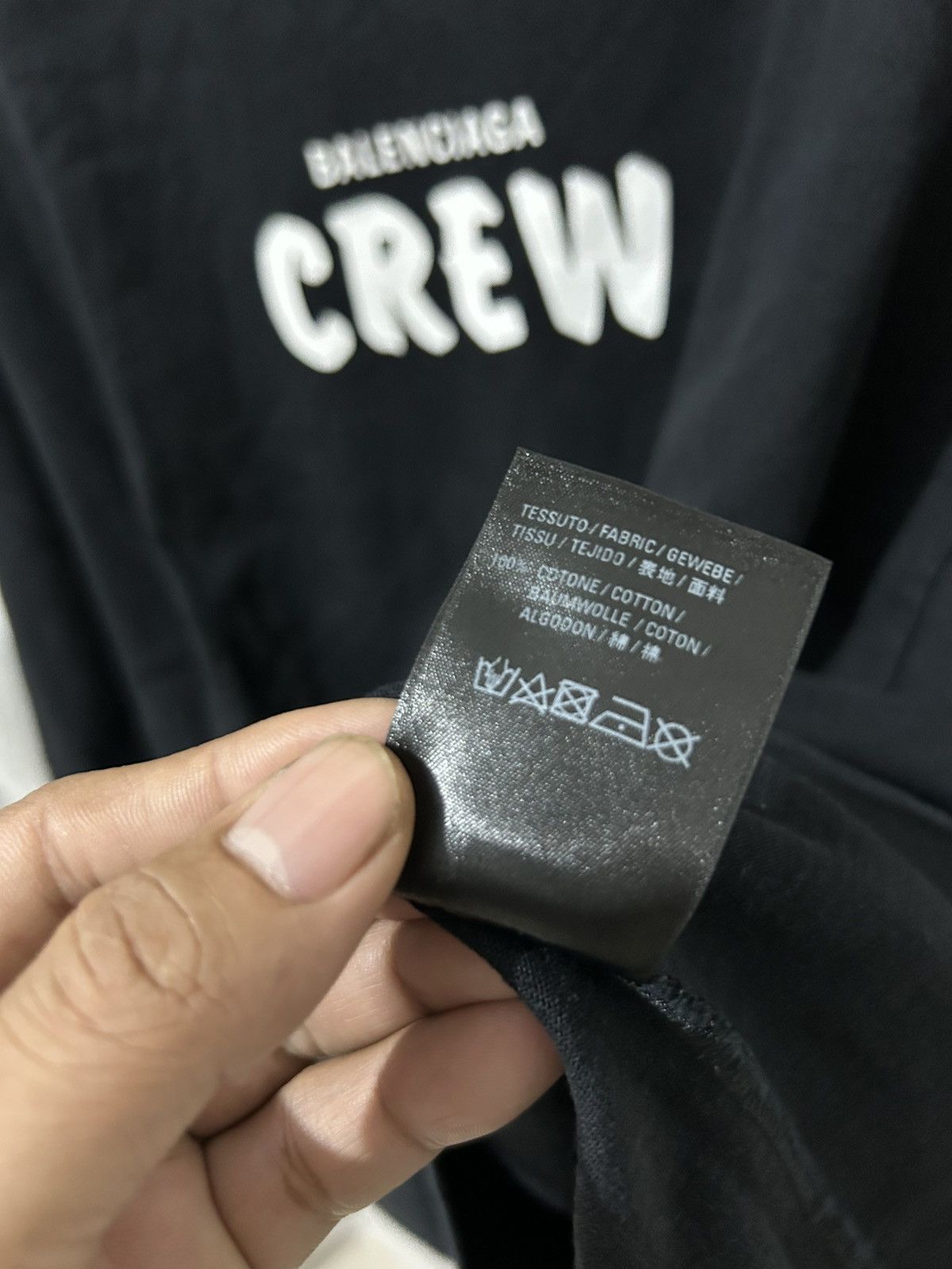 Balenciaga Balenciaga Crew Boxy Oversized Tee Size US L / EU 52-54 / 3 - 9 Thumbnail