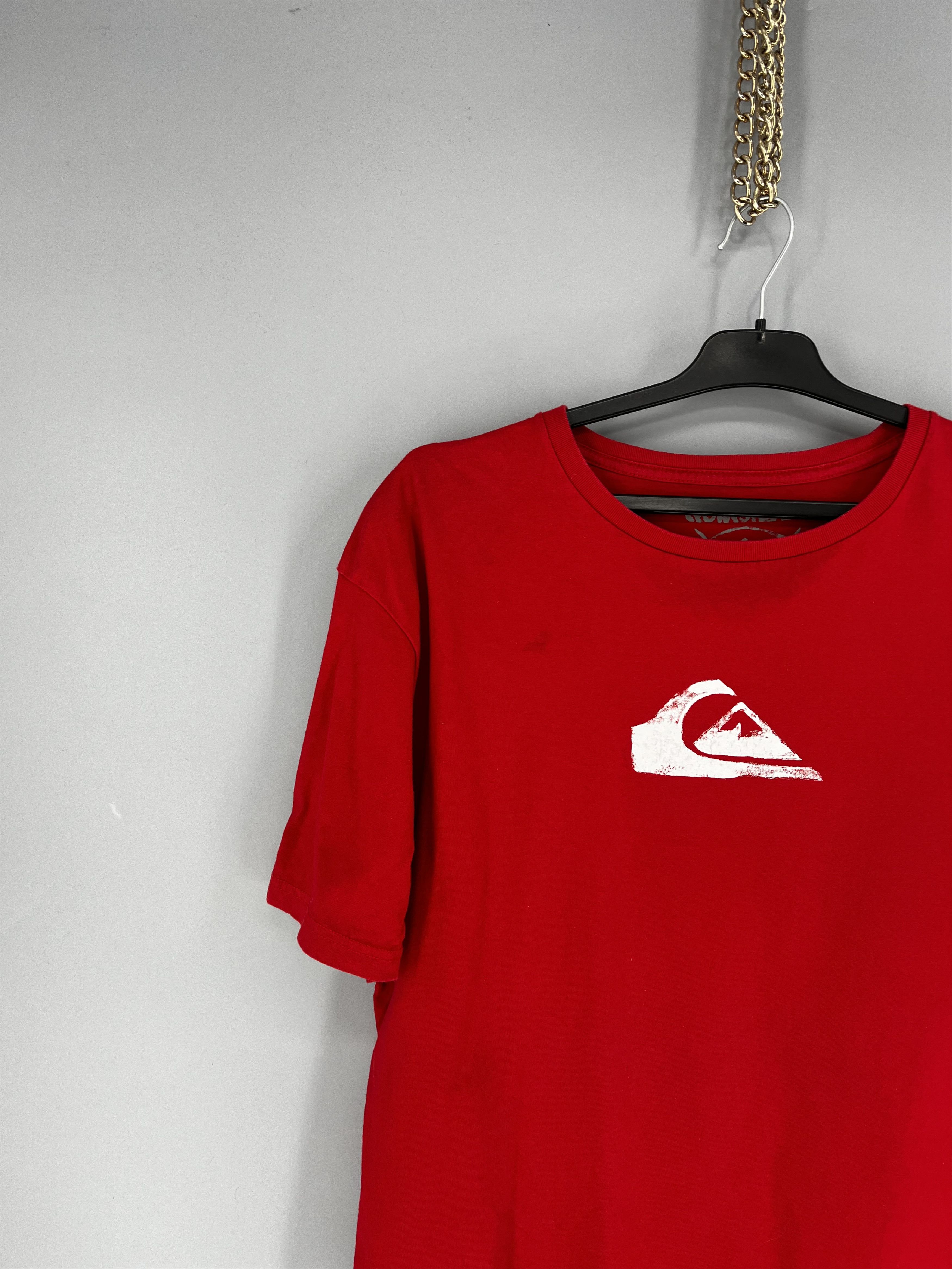 Quiksilver Vintage Quiksilver T-Shirt Medium Red Surf Skateboard y2k Size US XL / EU 56 / 4 - 4 Thumbnail