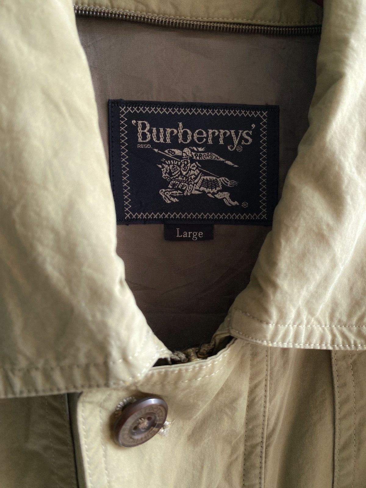 Burberry Vtg Burberry Parka Size US L / EU 52-54 / 3 - 3 Thumbnail