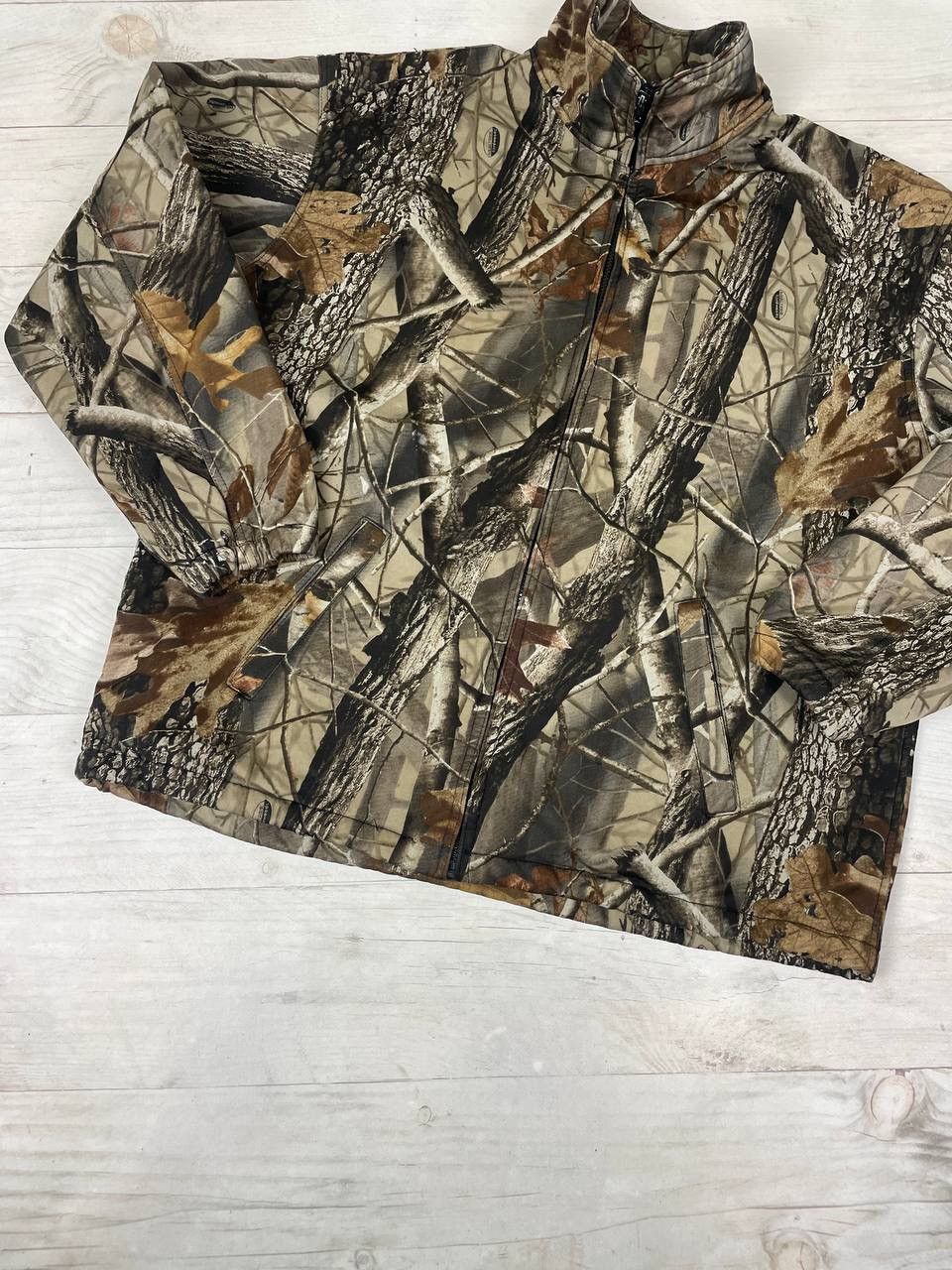 Realtree Vintage Stormkloth Realtree Jacket Camo Army Military 90s Size US XL / EU 56 / 4 - 3 Thumbnail