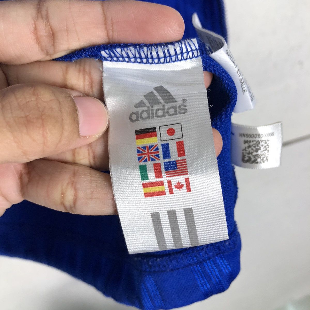 Adidas 🔥Vintage Running Jacket Adidas Big Logo Size US L / EU 52-54 / 3 - 22 Thumbnail