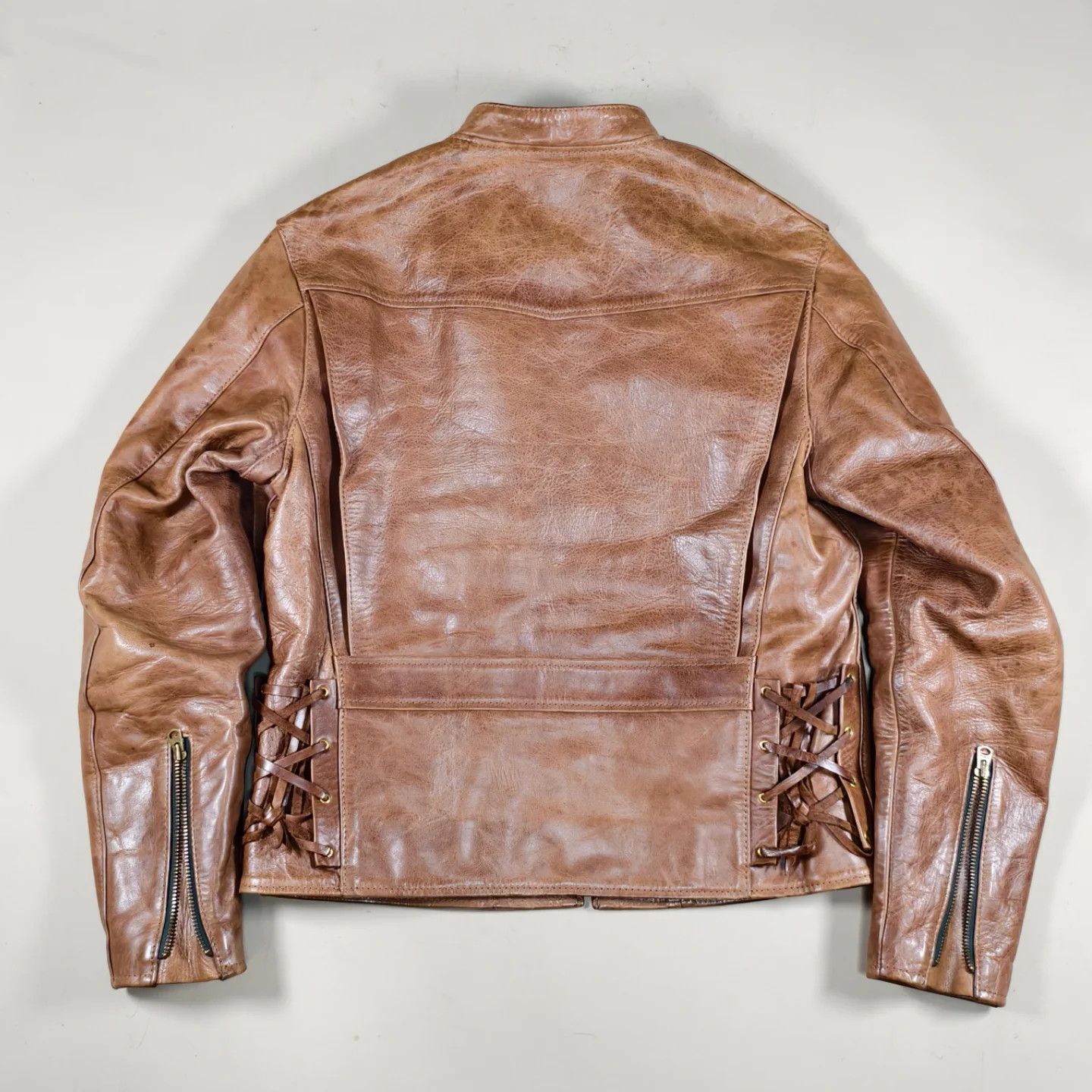 The Flat Head The Flat Head Co. SRJ-02 Shinki Horsehide Leather Jacket Size US S / EU 44-46 / 1 - 2 Thumbnail