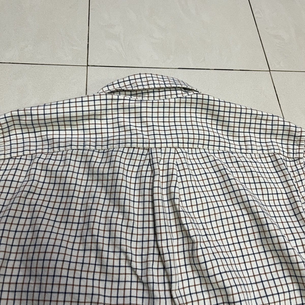 Japanese Brand × Uniqlo × Vintage Uniqlo Plaid/Check Button Up Flannel Shirt Size US S / EU 44-46 / 1 - 10 Thumbnail