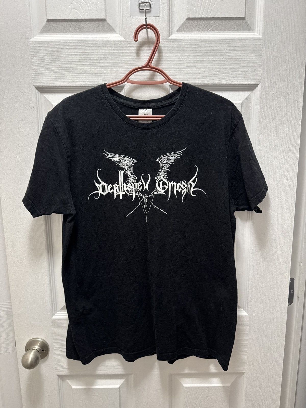 Band Tees B&C Deafheaven Gospel Vintage Metal Band Logo Shirt Skeleton Size US XL / EU 56 / 4 - 1 Thumbnail
