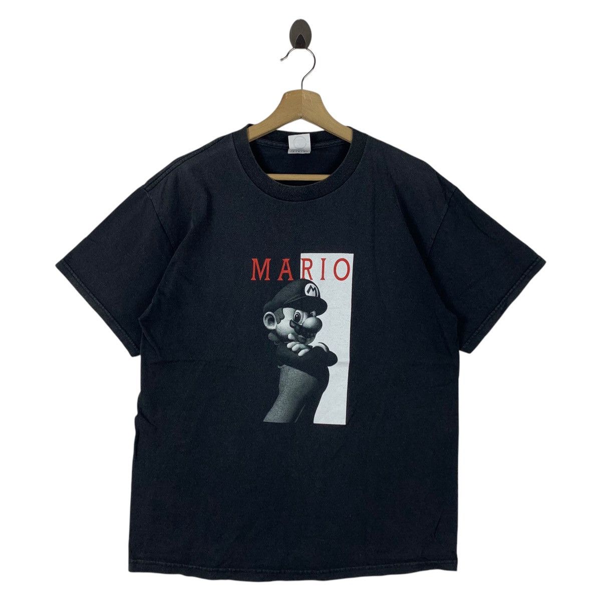 Cartoon Network × Vintage Vintage SUPER MARIO Scarface printed tee Size US M / EU 48-50 / 2 - 1 Thumbnail
