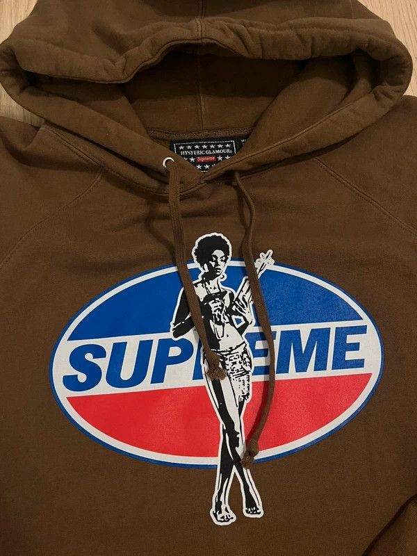 Hysteric Glamour × Supreme Supreme x Hysteric Glamour hoodie Size US XL / EU 56 / 4 - 2 Thumbnail