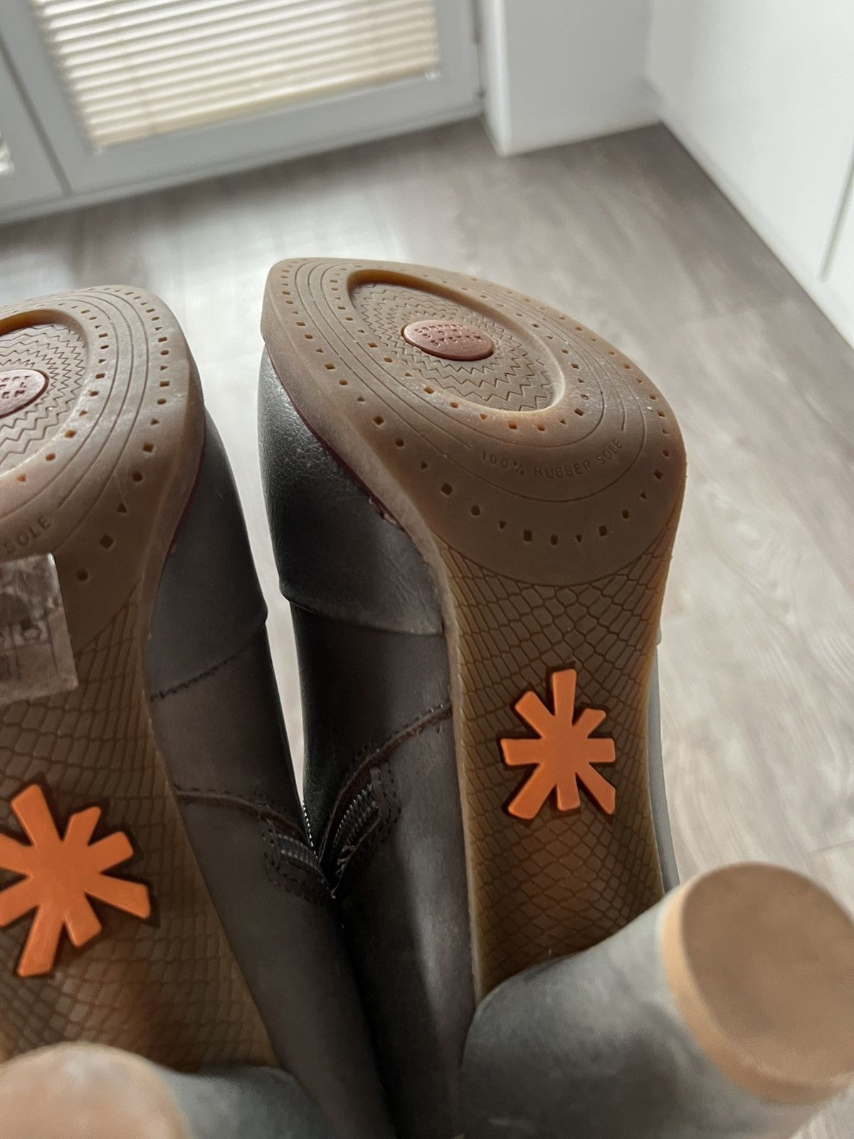 Other Rare The Art Company Cool System Leather Ykk zip Hills Boots Size US 9 / IT 39 - 17 Thumbnail
