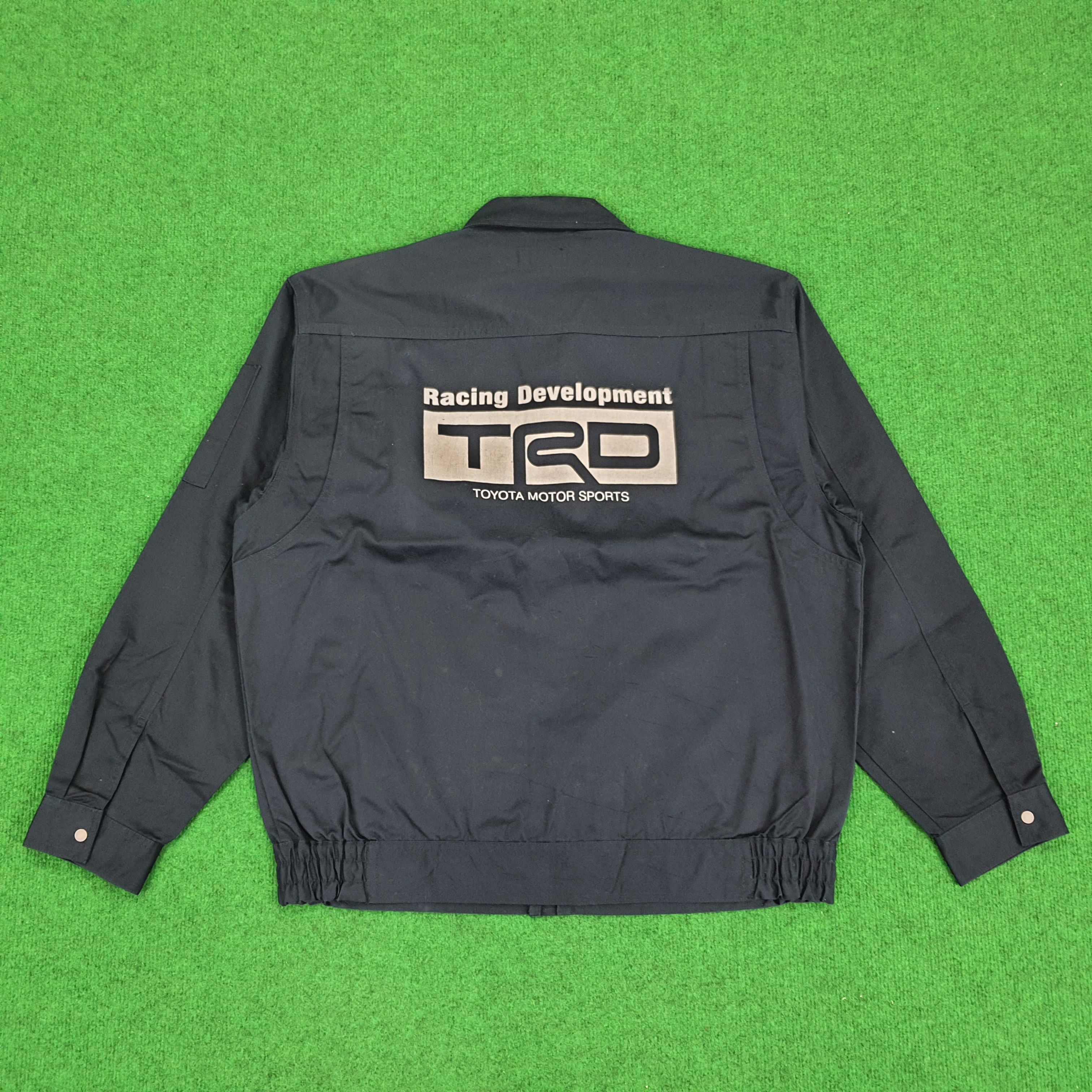 Japanese Brand × Vintage Vintage TRD Toyota Racing Development Motorsport Wrokwear Size US L / EU 52-54 / 3 - 1 Thumbnail