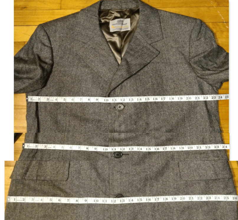 Aquascutum Pure Wool Men Coat Grey Long Lined Coat Sz 46 AQUASCUTUM Size US S / EU 44-46 / 1 - 9 Thumbnail
