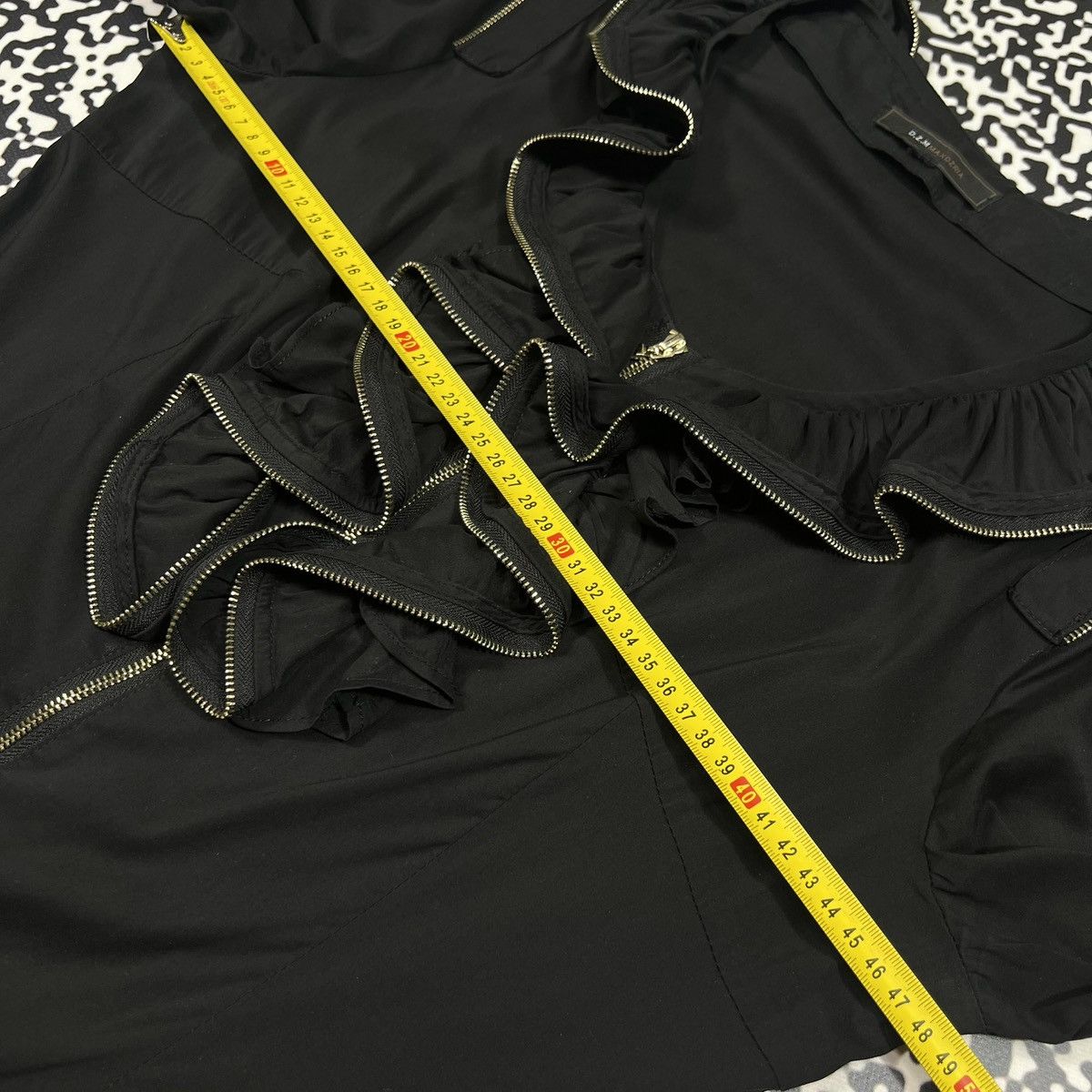 Japanese Brand Vintage Y2K Japanese Zip Asymmetrical Style Blouses Shirt Size M / US 6-8 / IT 42-44 - 19 Thumbnail