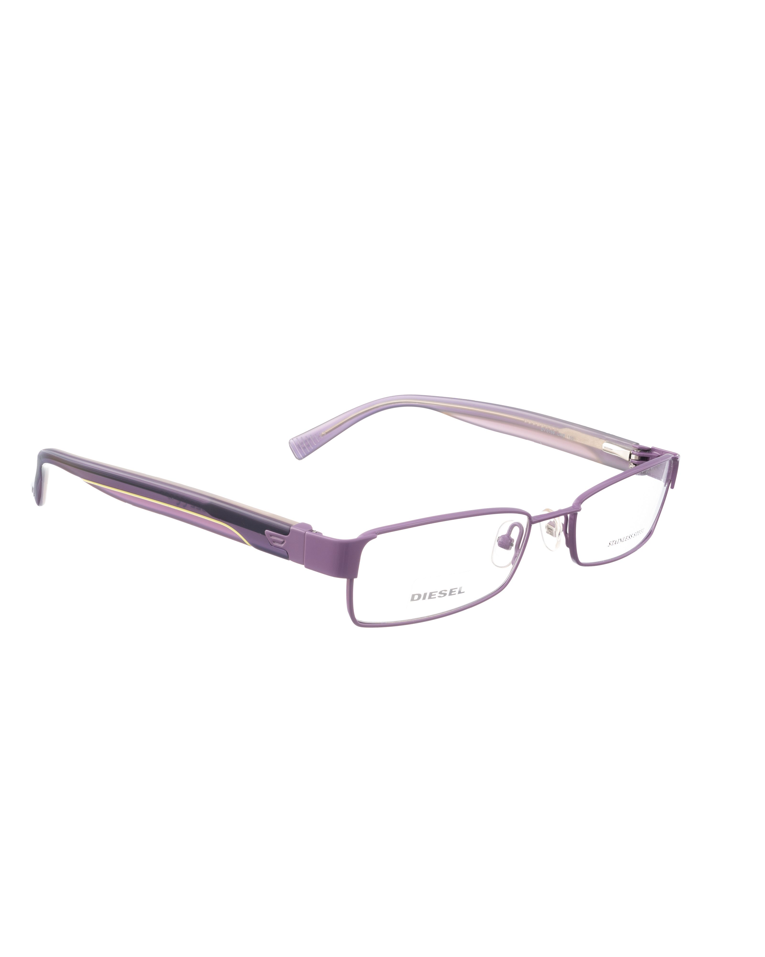 Diesel Diesel 00s Purple Rectangular Glasses Size ONE SIZE - 2 Thumbnail