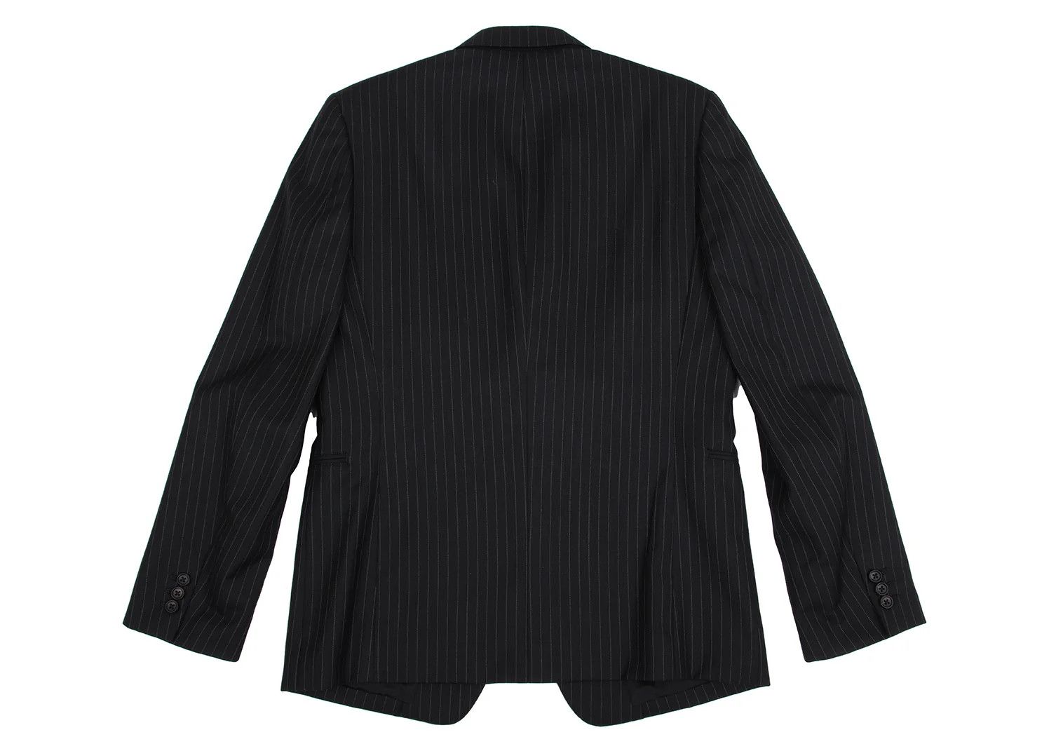 Yohji Yamamoto YOHJI YAMAMOTO COSTUME D'HOMME Wool Chalk Stripe Jacket Size US M / EU 48-50 / 2 - 12 Thumbnail