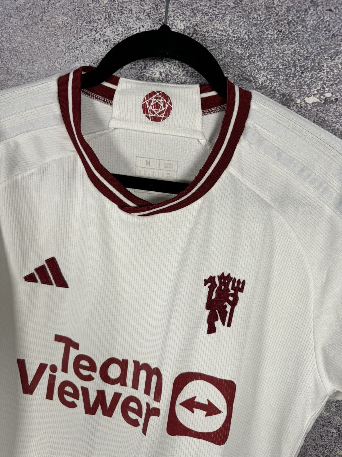 Adidas Vintage Manchester United 2023/24 Third Adidas Soccer Jersey Size US M / EU 48-50 / 2 - 11 Thumbnail