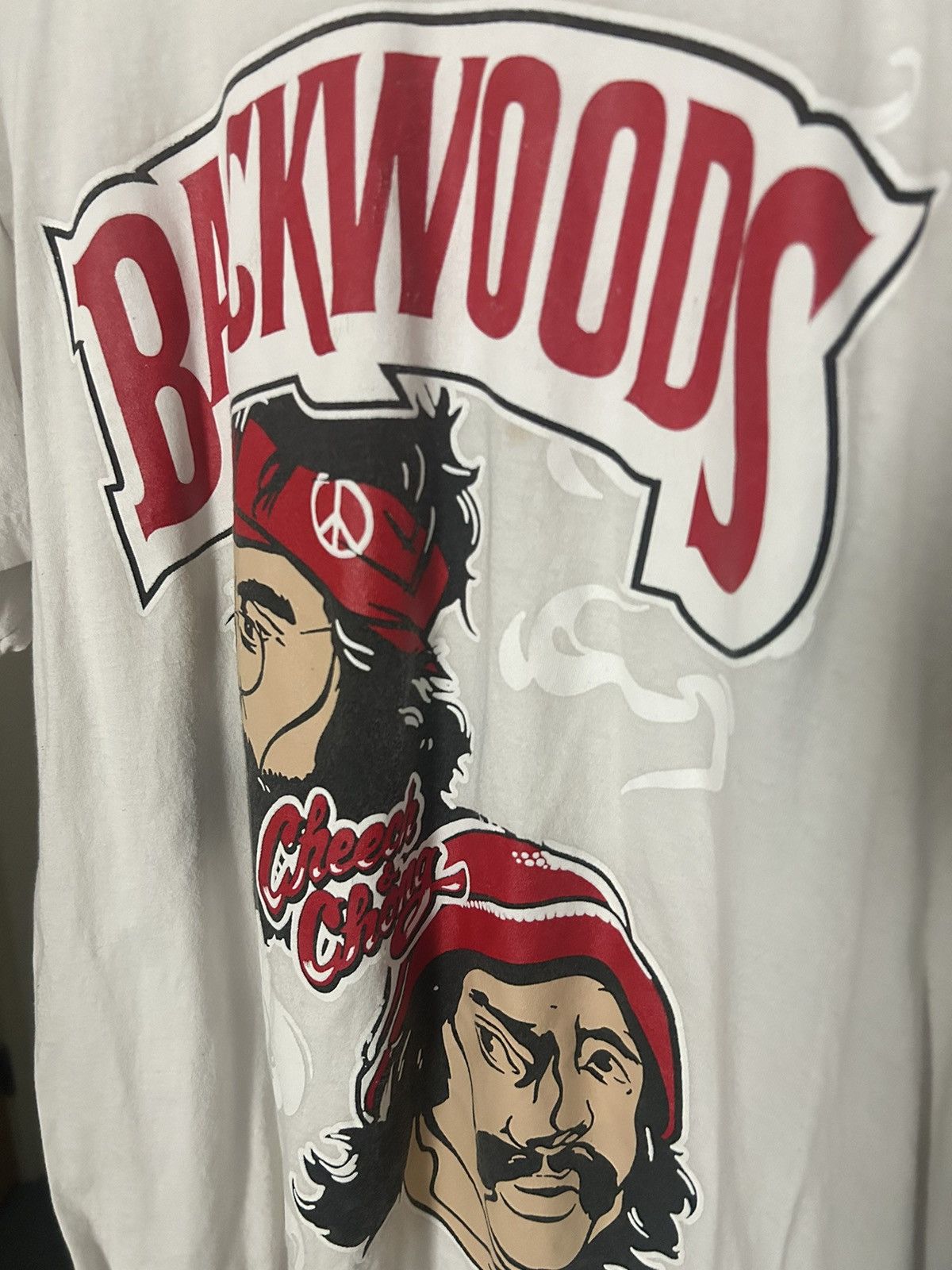 Vintage thrifted backwoods cheech & chong shirt Size US XXL / EU 58 / 5 - 3 Thumbnail