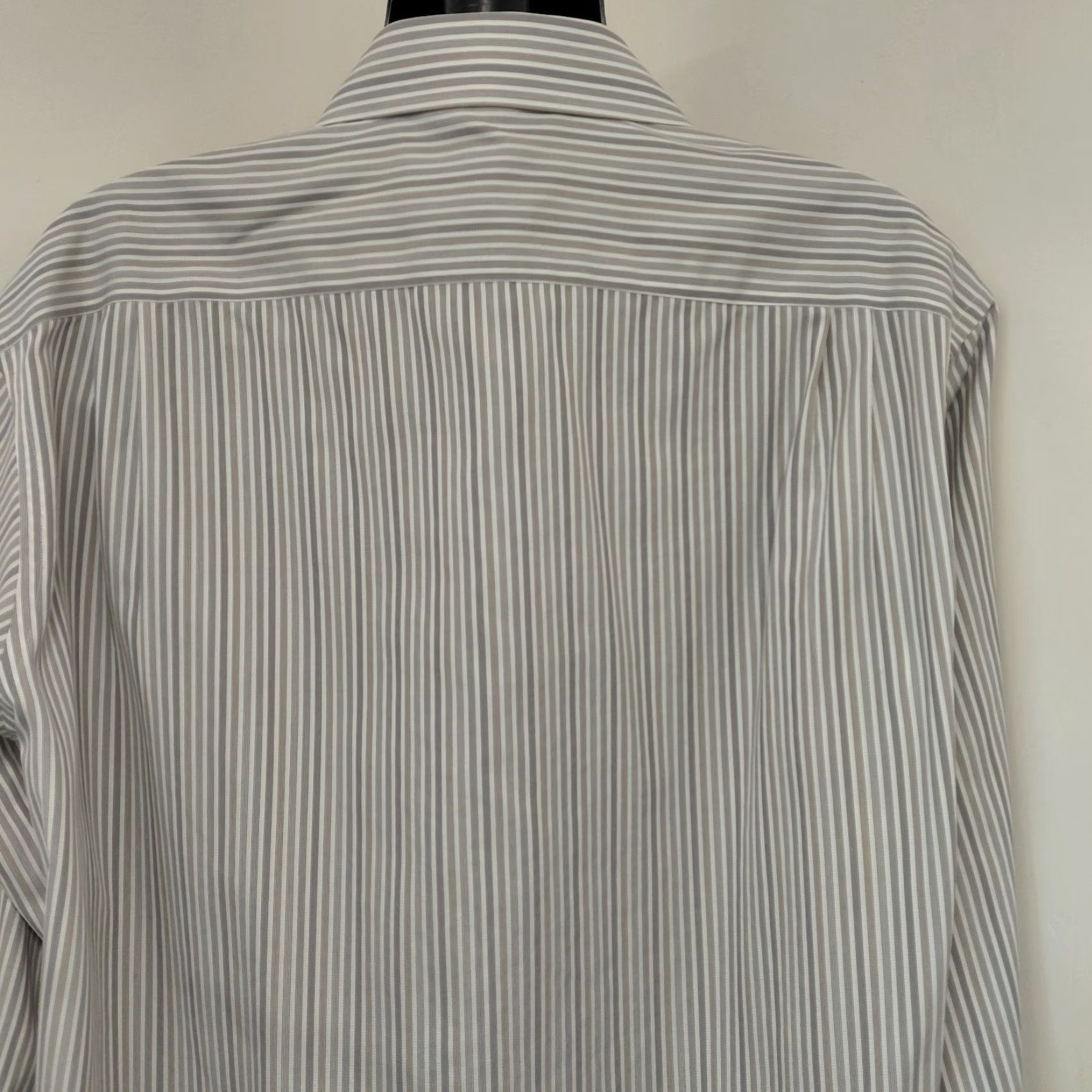 Needles Roberto Villini Shirt Men's Sz 18 34-35 Non-Iron Single Needle Business Dadcore Size US XXL / EU 58 / 5 - 6 Thumbnail
