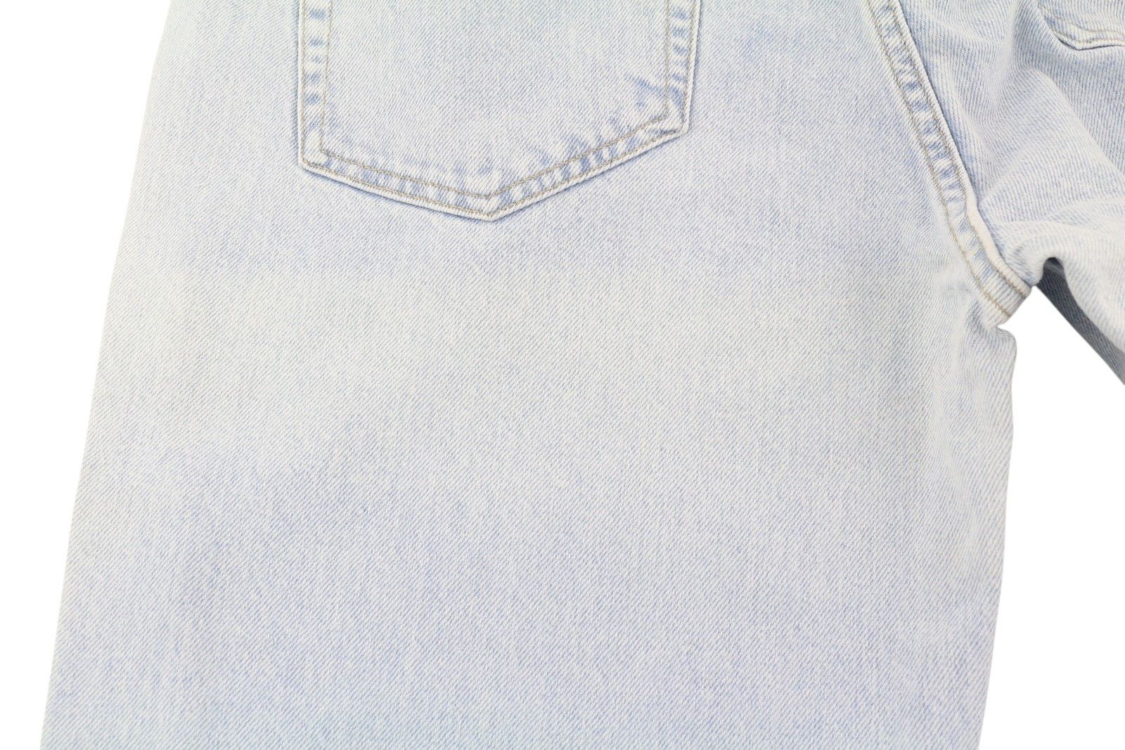 Calvin Klein 90S STRAIGHT W30 Light Blue Washed Zip Fly Denim 85298 Size US 30 / EU 46 - 13 Thumbnail