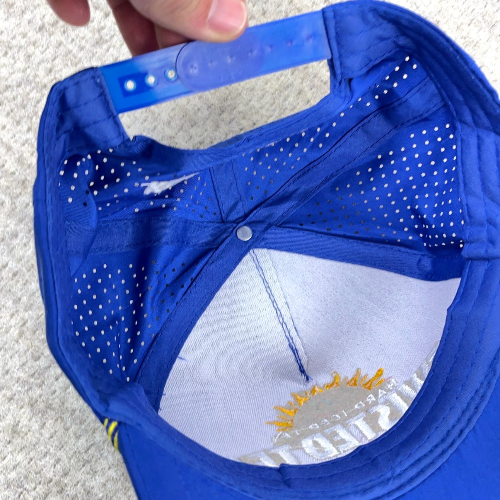 Twisted X Twisted Iced Tea Hat Snapback Blue Beer Rope Performance Promo Adult Golf Size ONE SIZE - 7 Thumbnail
