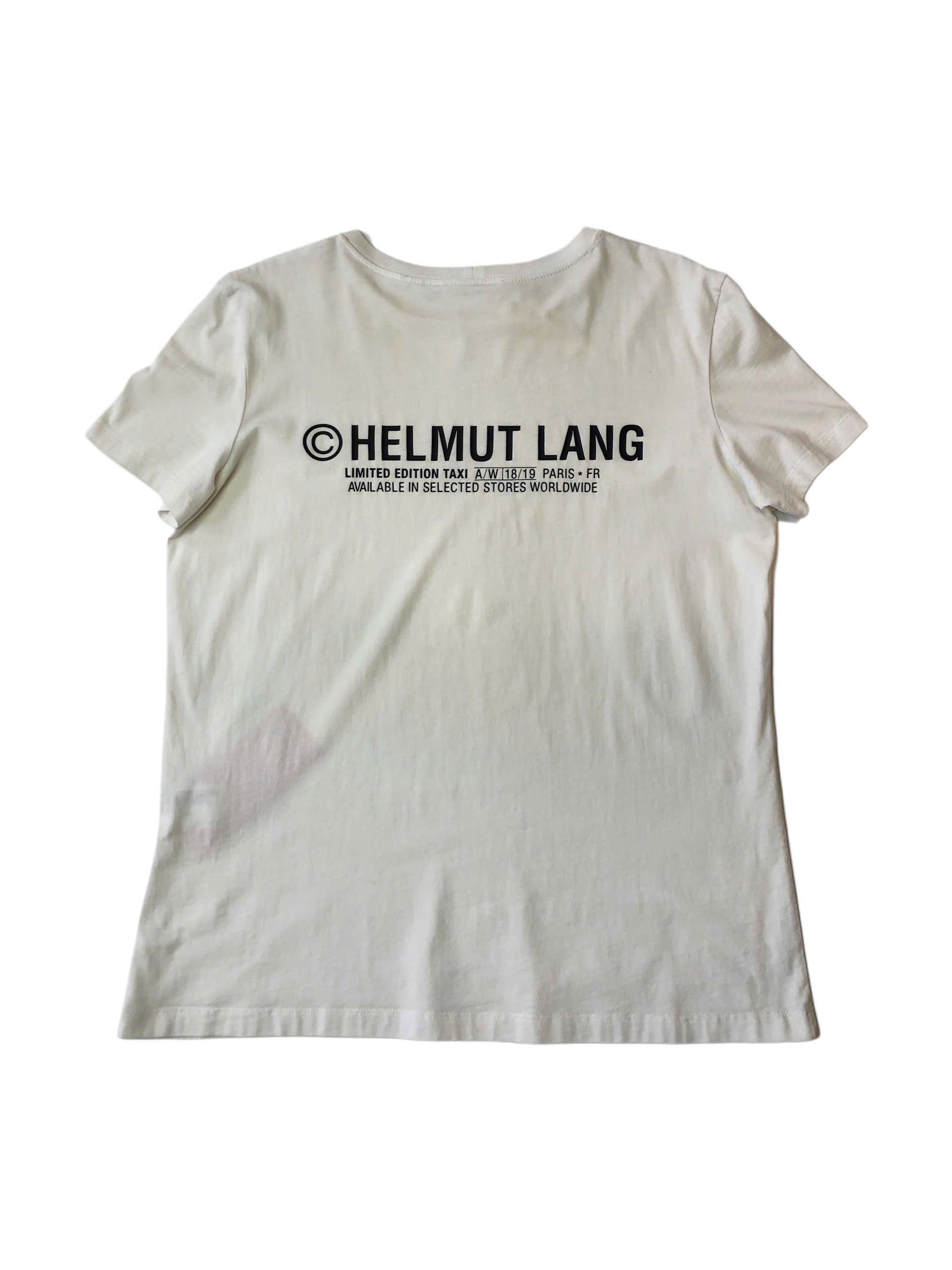 Helmut Lang Helmut Lang “TAXI” Tee Size US L / EU 52-54 / 3 - 2 Thumbnail