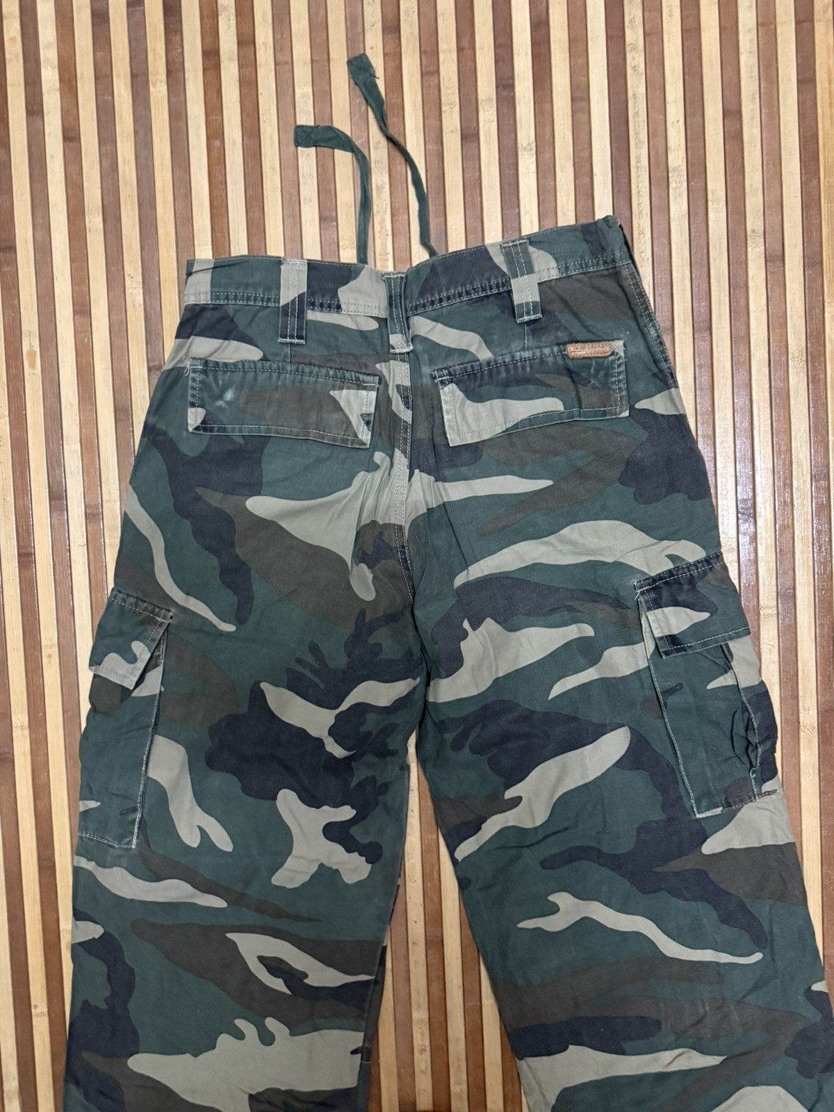 Japanese Brand Akademilks Camouflage Cargo Pants / Streetwear / Multipocket Size US 30 / EU 46 - 7 Thumbnail