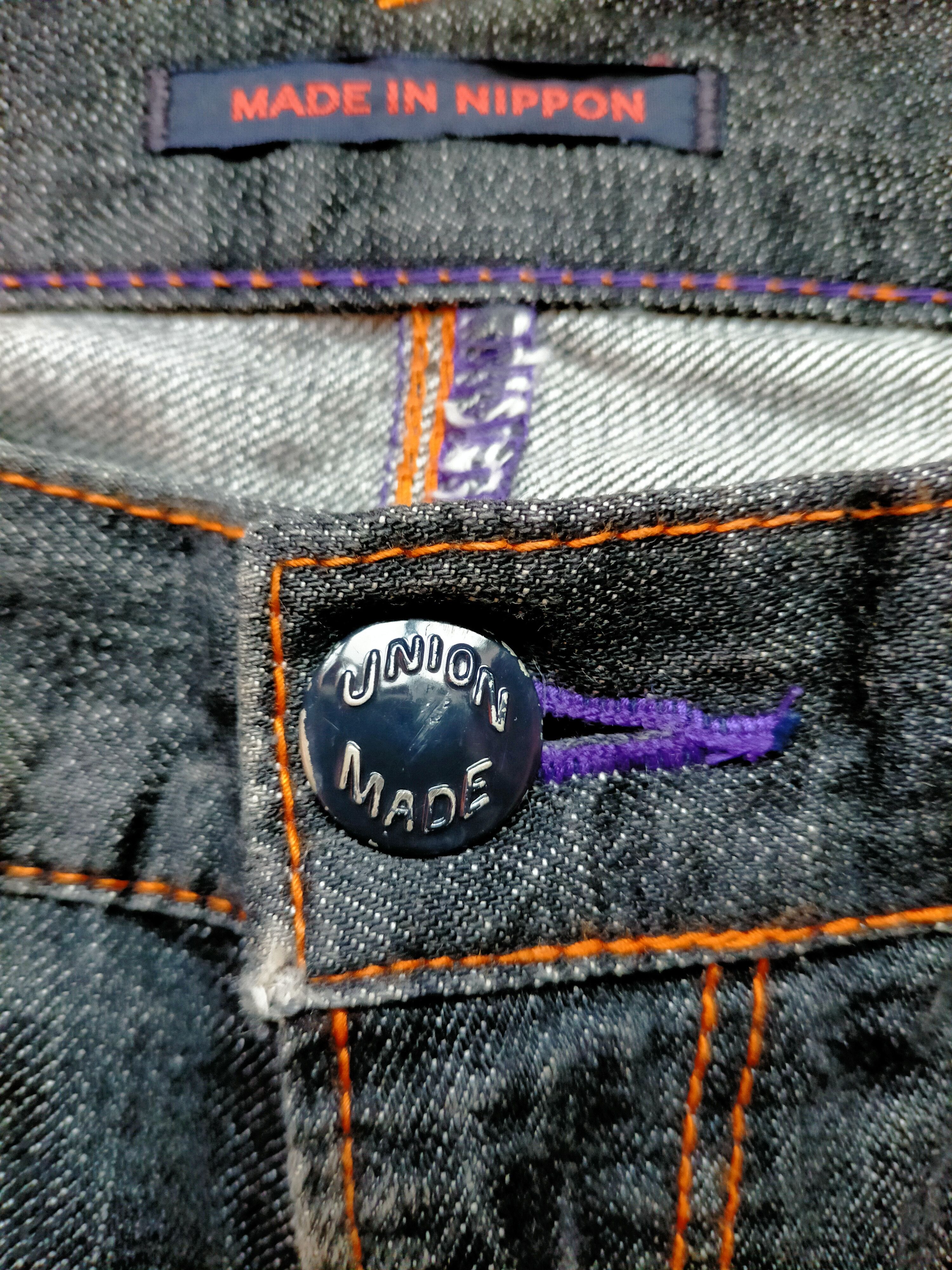 Hysteric Glamour × Japanese Brand Flare Jeans Union Made Blue Way Black Japan Boot cut Denim Size US 33 - 19 Thumbnail