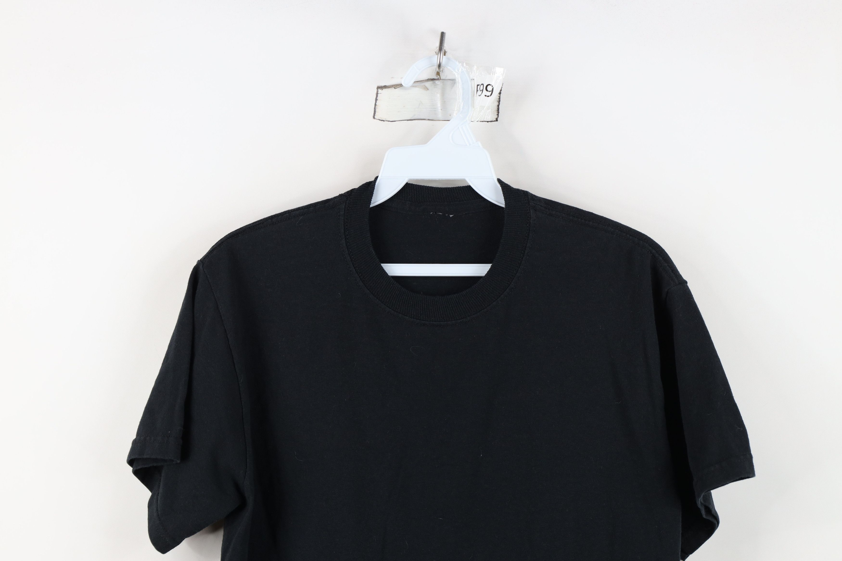 Vintage Vintage 90s Streetwear Short Sleeve T-Shirt Black Cotton Size US S / EU 44-46 / 1 - 2 Thumbnail