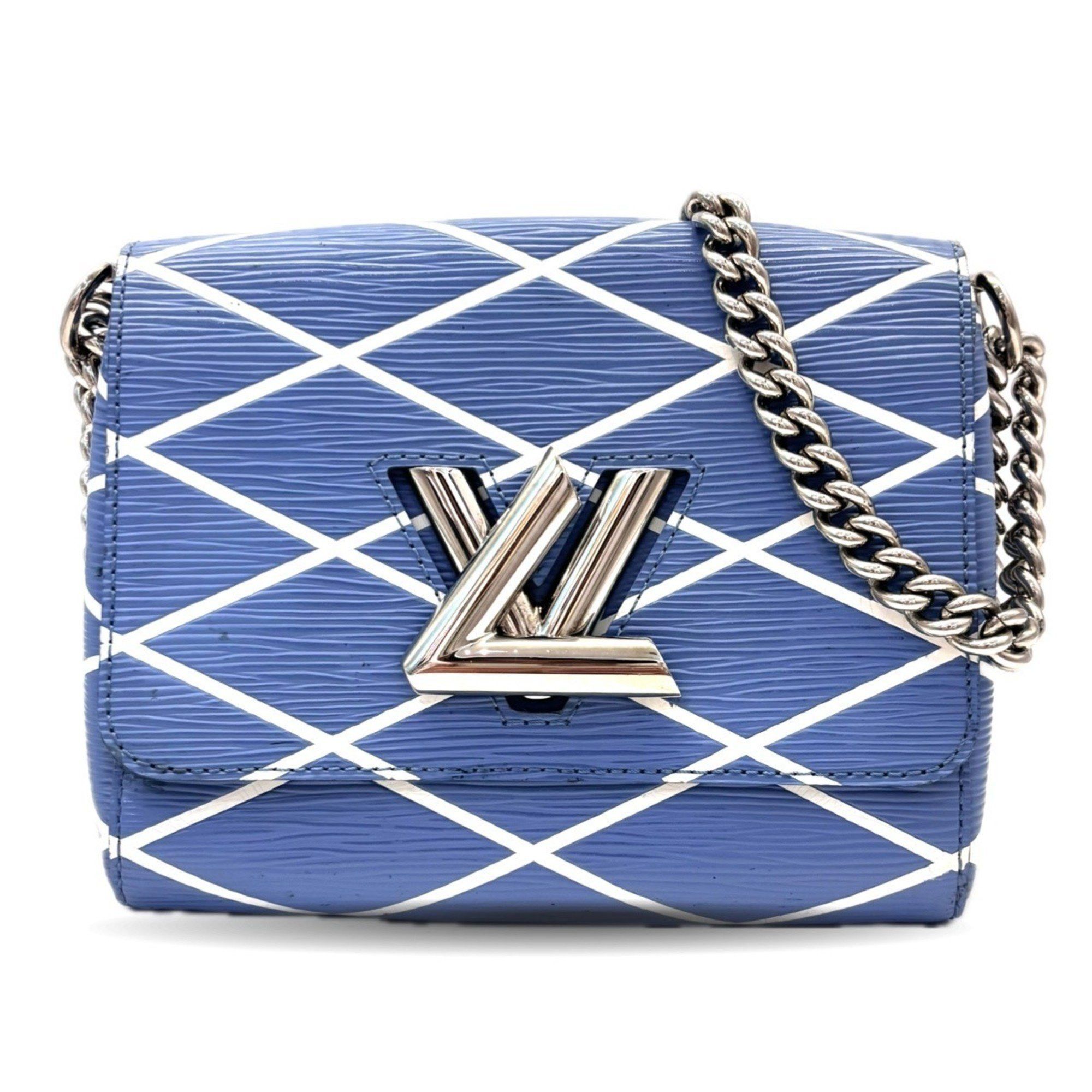 Louis Vuitton Louis Vuitton Twist PM Shoulder Bag Epi Maltage Blue Light M50119 LOUIS VUITTON Size ONE SIZE - 1 Thumbnail