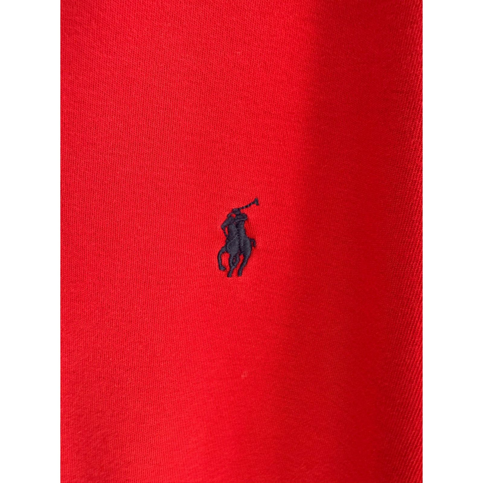 Polo Ralph Lauren Vintaga Polo Ralph Lauren Polo Red Shirt Men's Blue Pony-Med Size US M / EU 48-50 / 2 - 3 Thumbnail